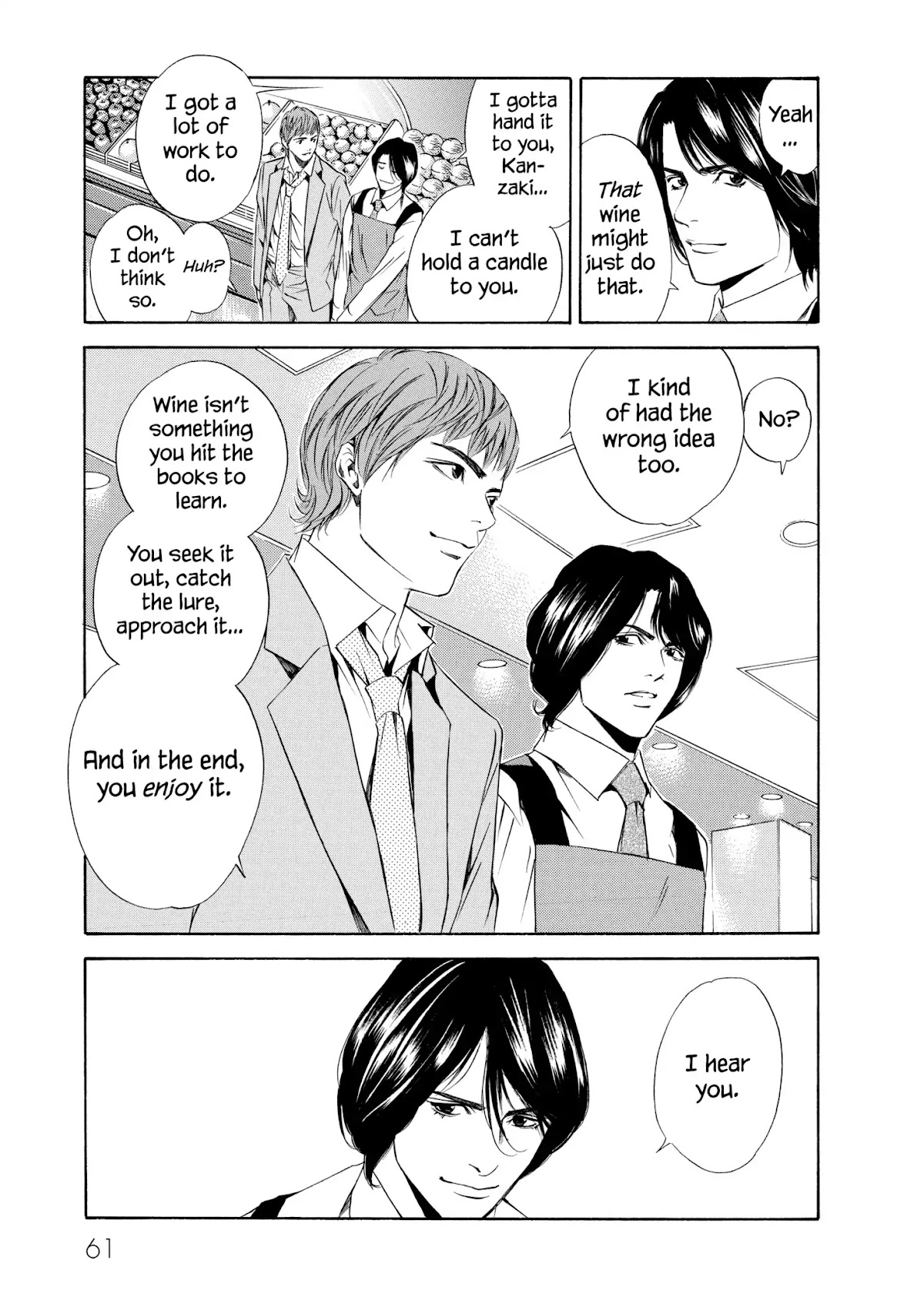 Kami no Shizuku Chapter 81 page 15 - Chapter 81: Opened by the Sweet Aroma