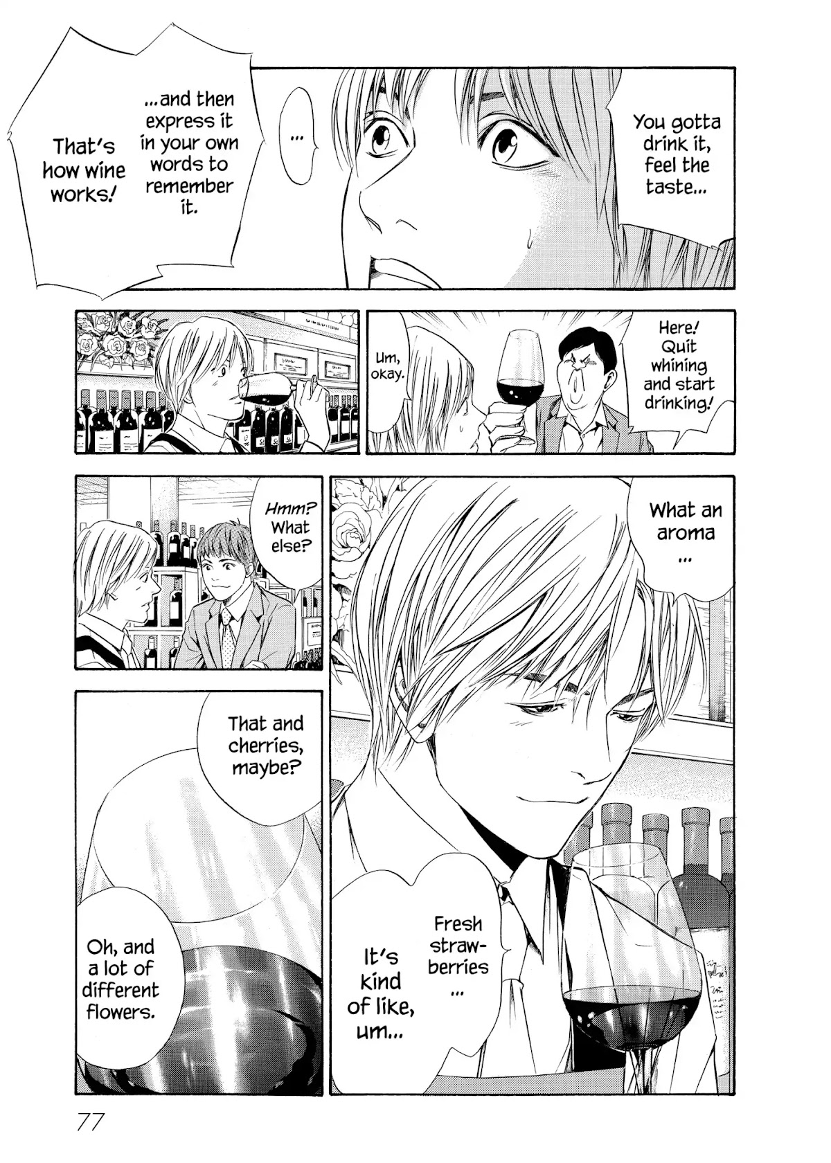 Kami no Shizuku Chapter 82 page 11 - Chapter 82: As Your World Expands, Just a Little