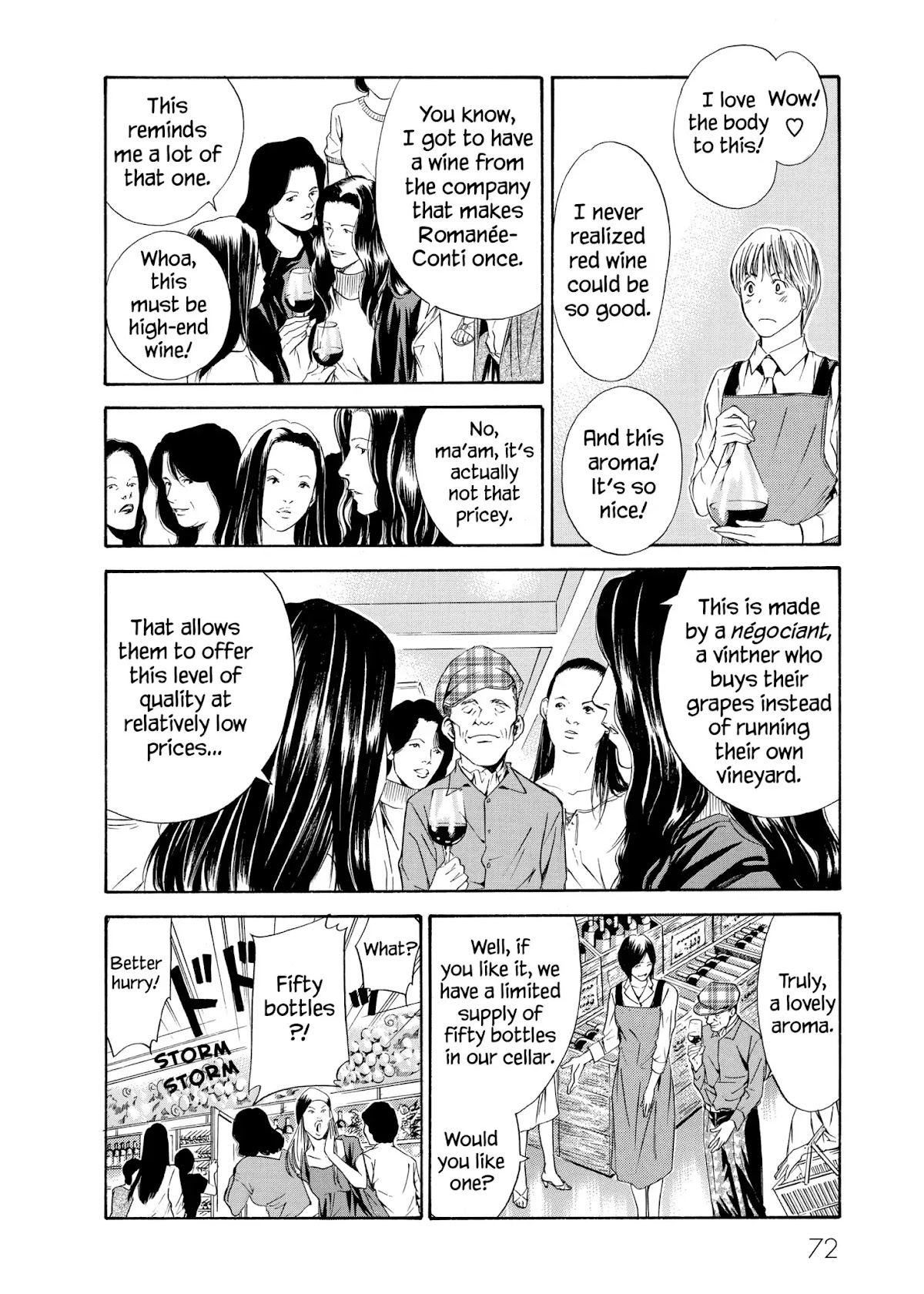 Kami no Shizuku Chapter 82 page 6 - Chapter 82: As Your World Expands, Just a Little