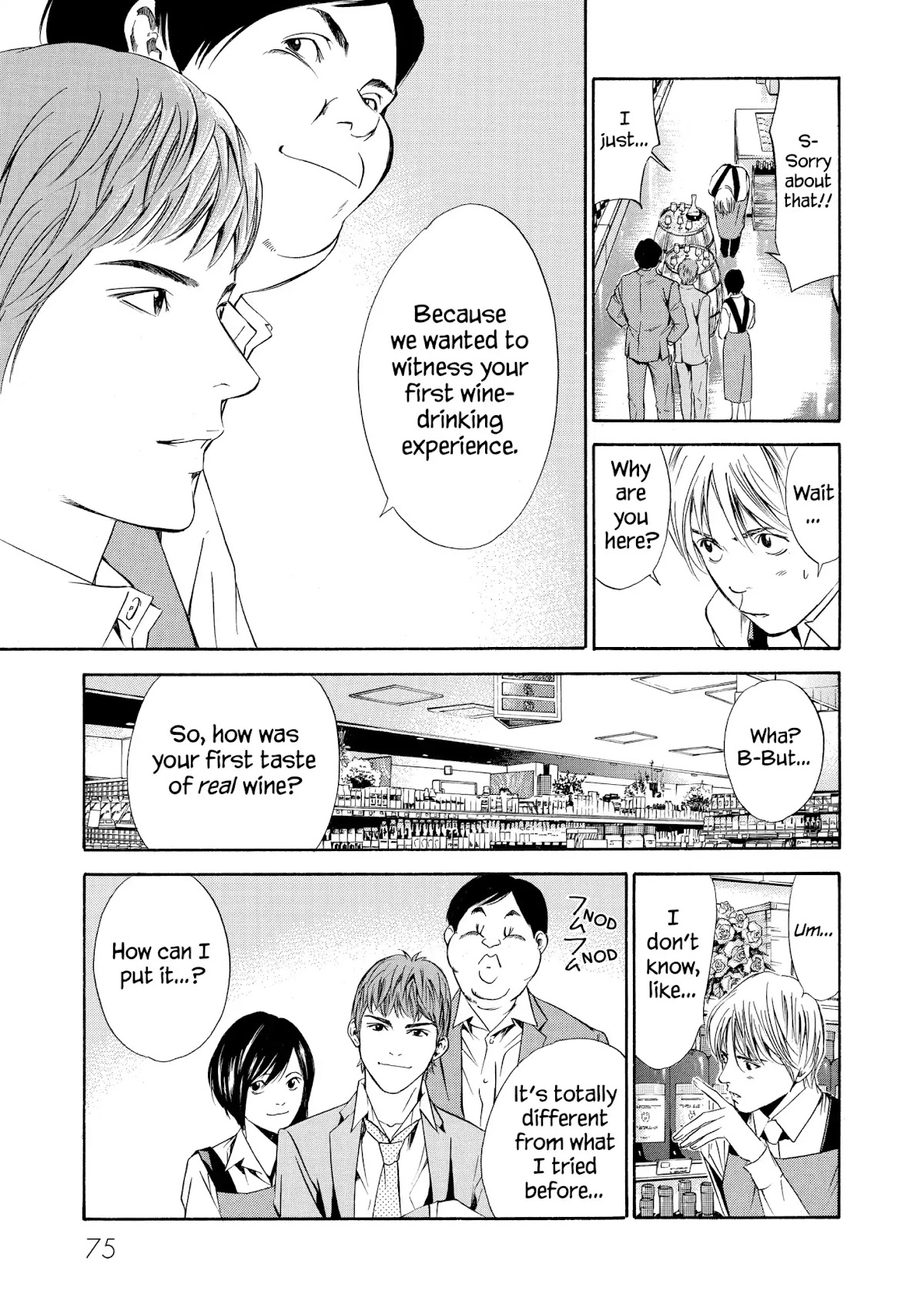 Kami no Shizuku Chapter 82 page 9 - Chapter 82: As Your World Expands, Just a Little