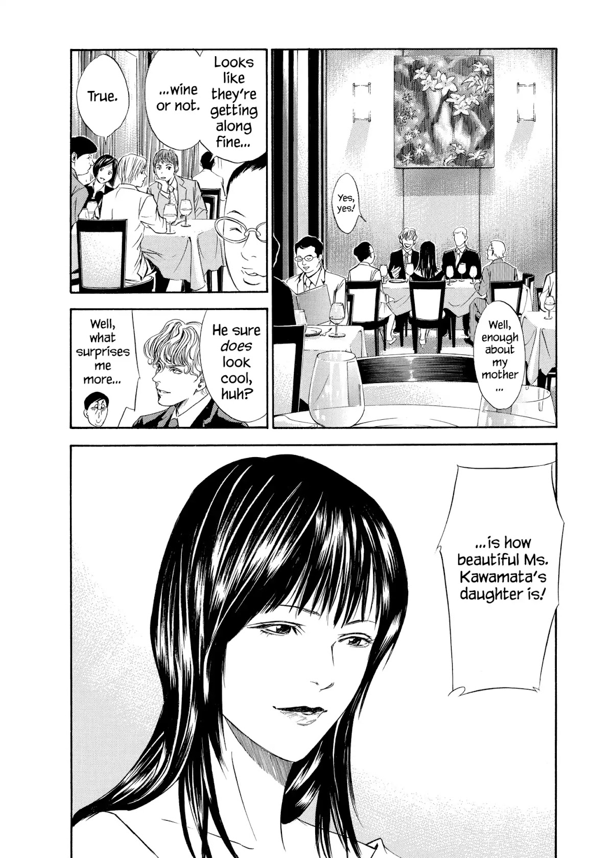 Kami no Shizuku Chapter 83 page 10 - Chapter 83: At a Wall Blocking Love