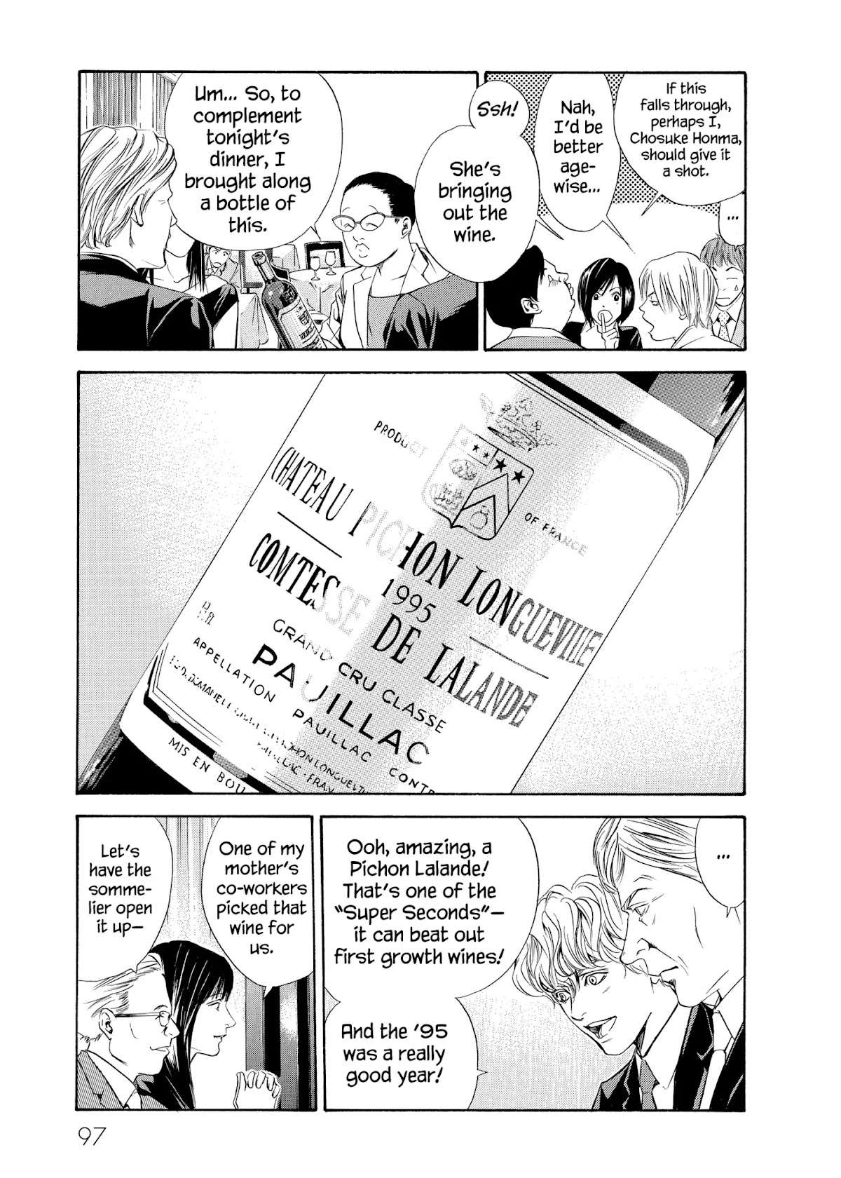 Kami no Shizuku Chapter 83 page 11 - Chapter 83: At a Wall Blocking Love