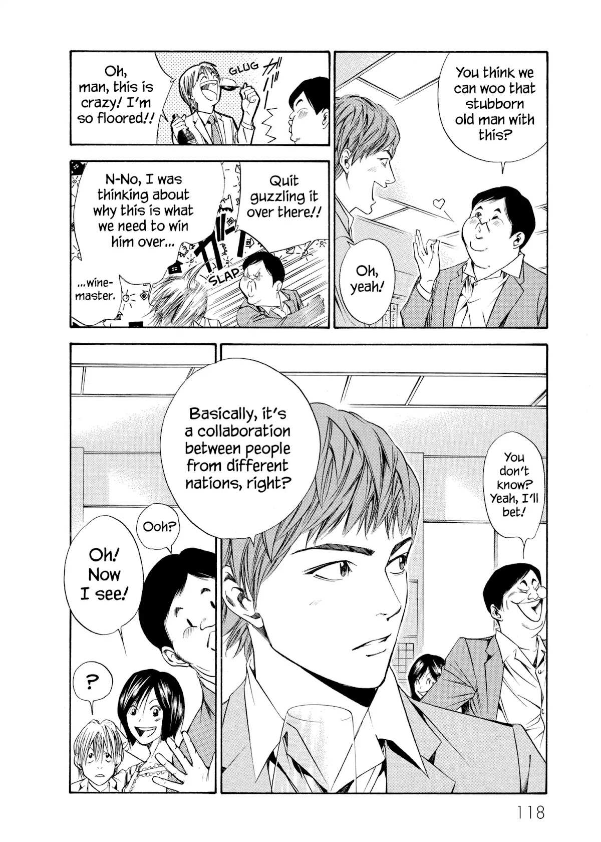 Kami no Shizuku Chapter 84 page 11 - Chapter 84: Father, Son, and Native Land