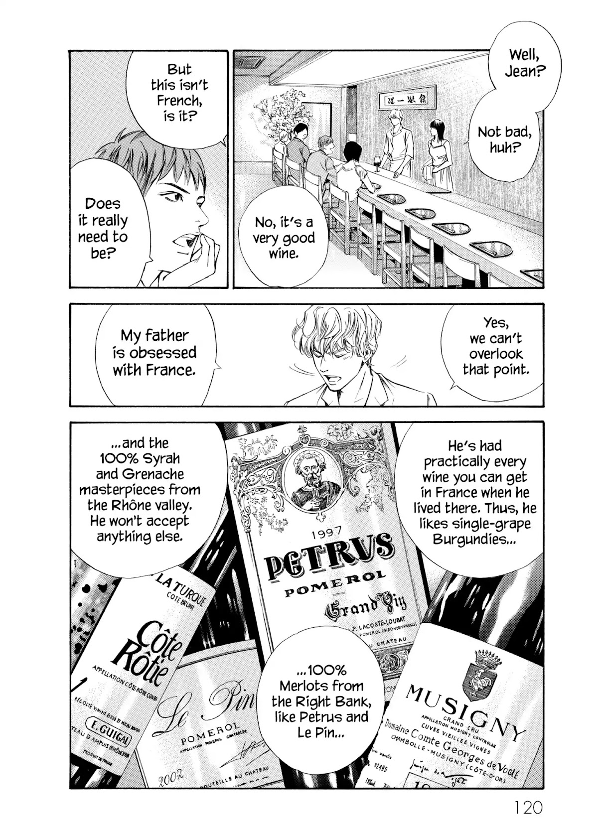 Kami no Shizuku Chapter 84 page 13 - Chapter 84: Father, Son, and Native Land