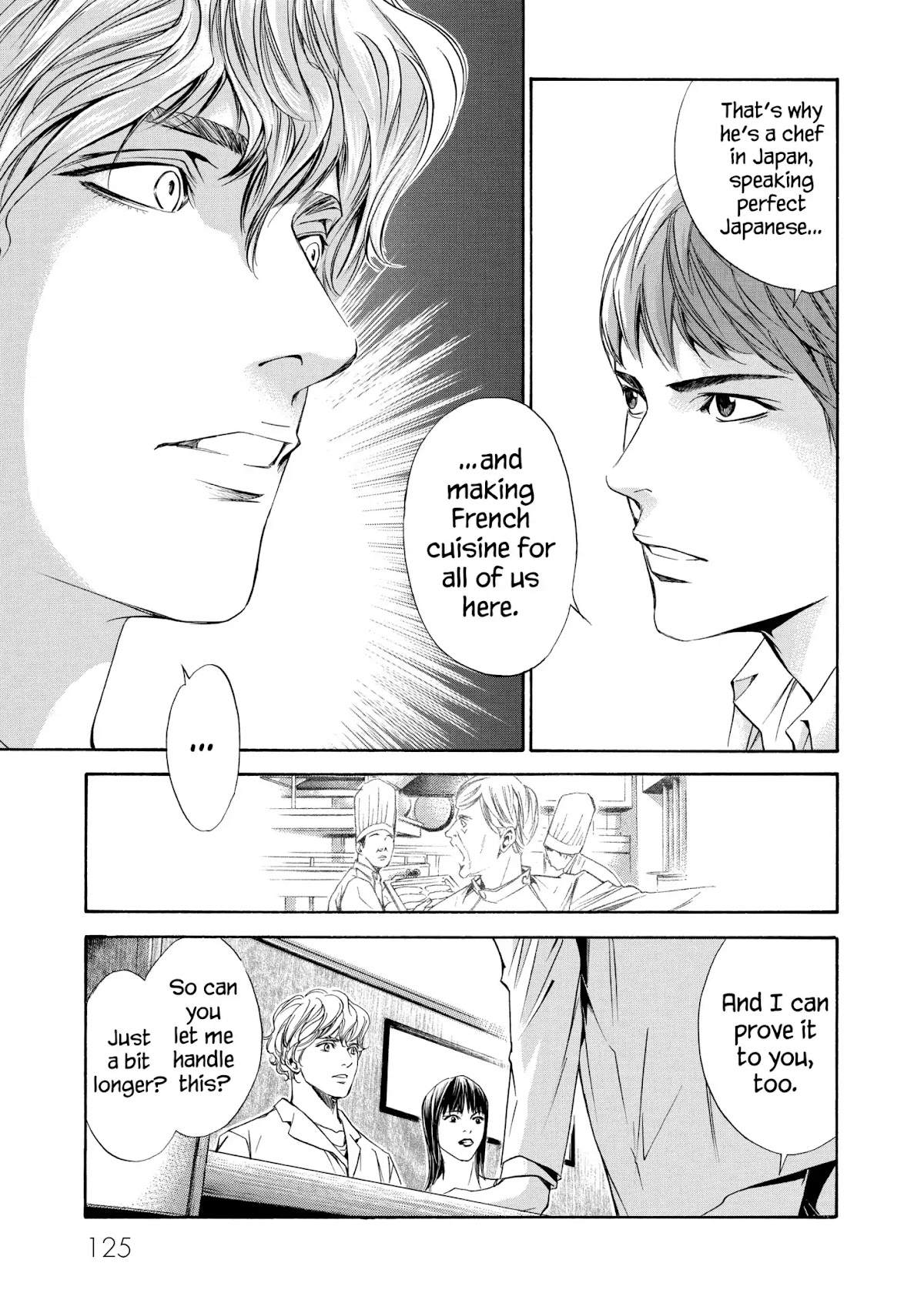 Kami no Shizuku Chapter 84 page 18 - Chapter 84: Father, Son, and Native Land