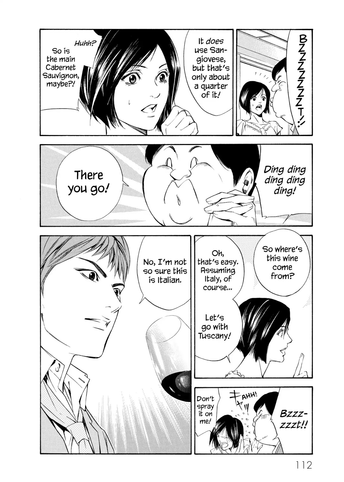 Kami no Shizuku Chapter 84 page 6 - Chapter 84: Father, Son, and Native Land