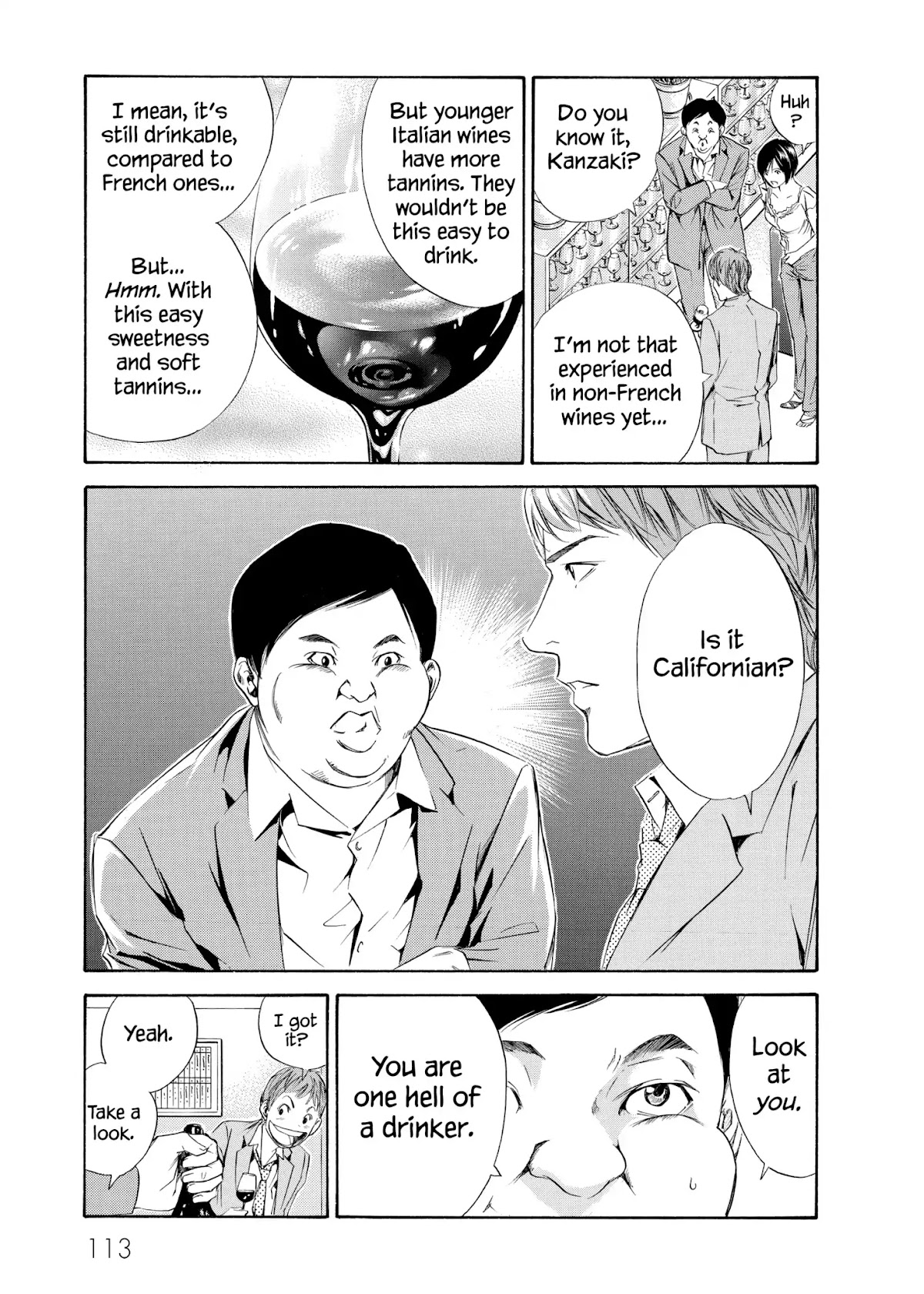 Kami no Shizuku Chapter 84 page 7 - Chapter 84: Father, Son, and Native Land