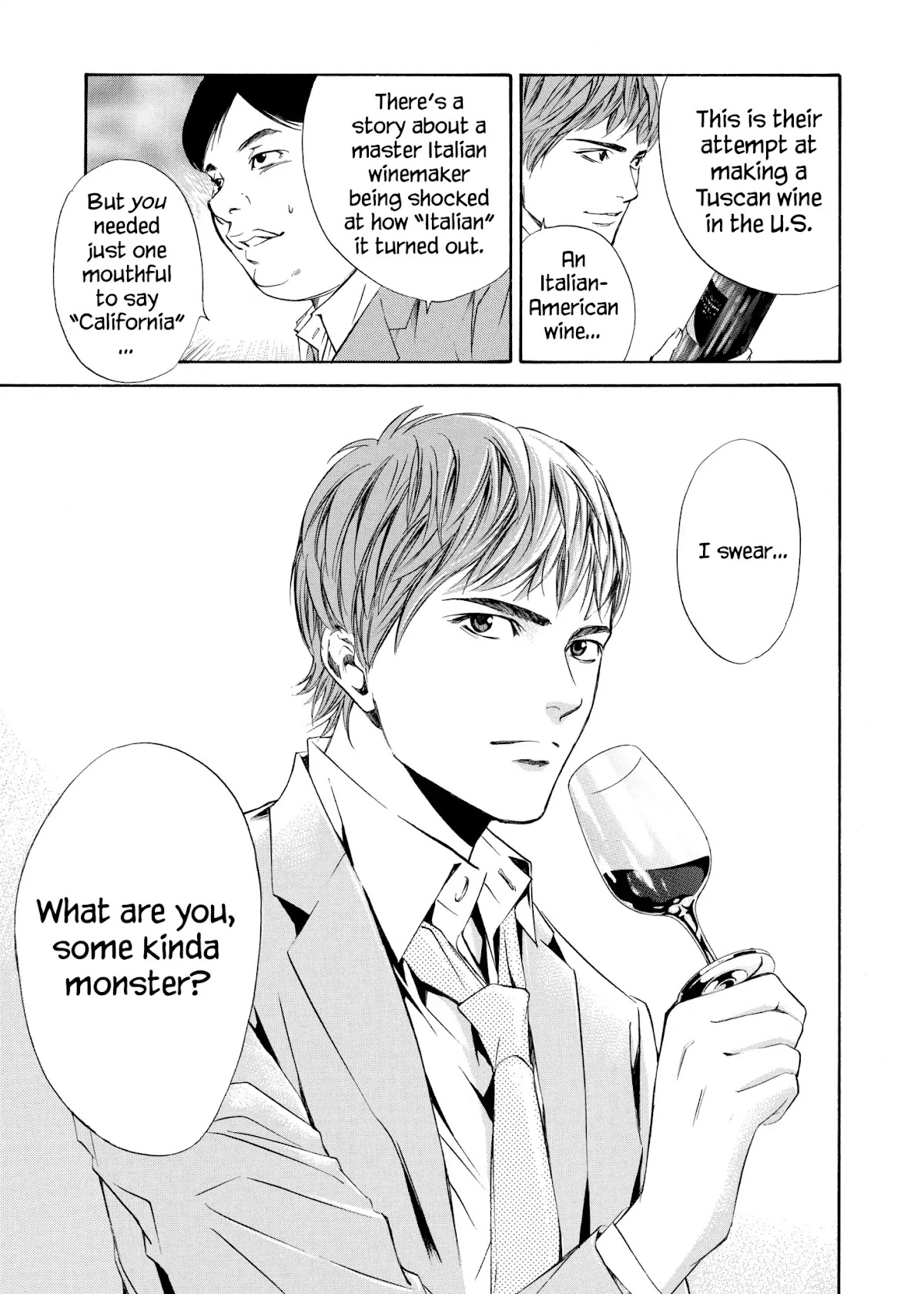 Kami no Shizuku Chapter 84 page 9 - Chapter 84: Father, Son, and Native Land