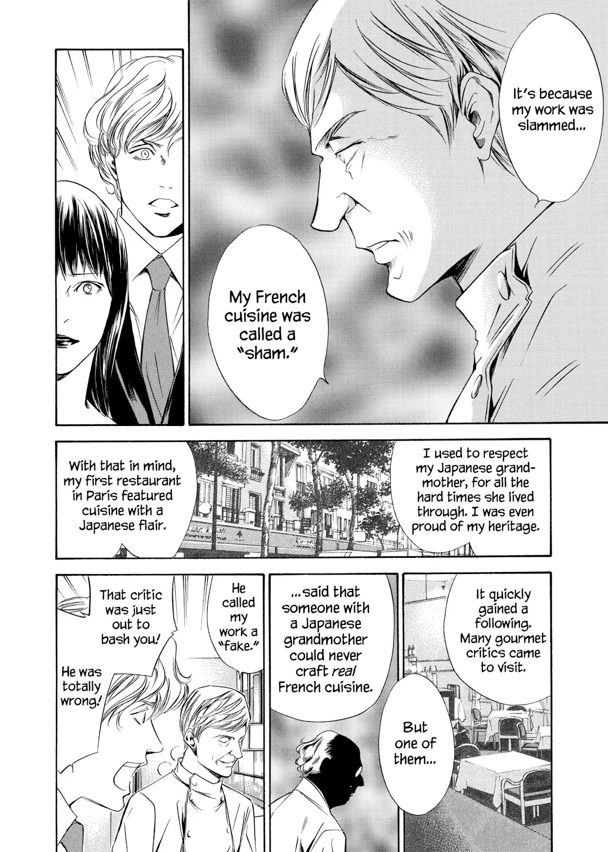 Kami no Shizuku Chapter 86 page 4 - Chapter 86: Mixing Togther, Bold and Straight