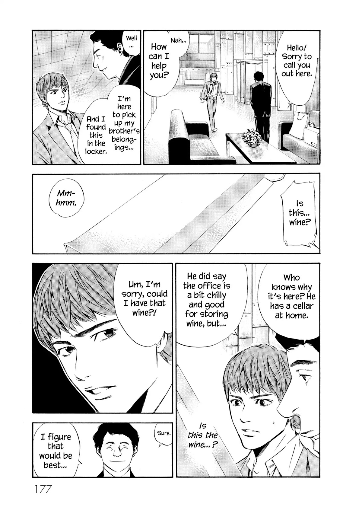 Kami no Shizuku Chapter 87 page 11 - Chapter 87: Hoping for Another Late-Night Chat