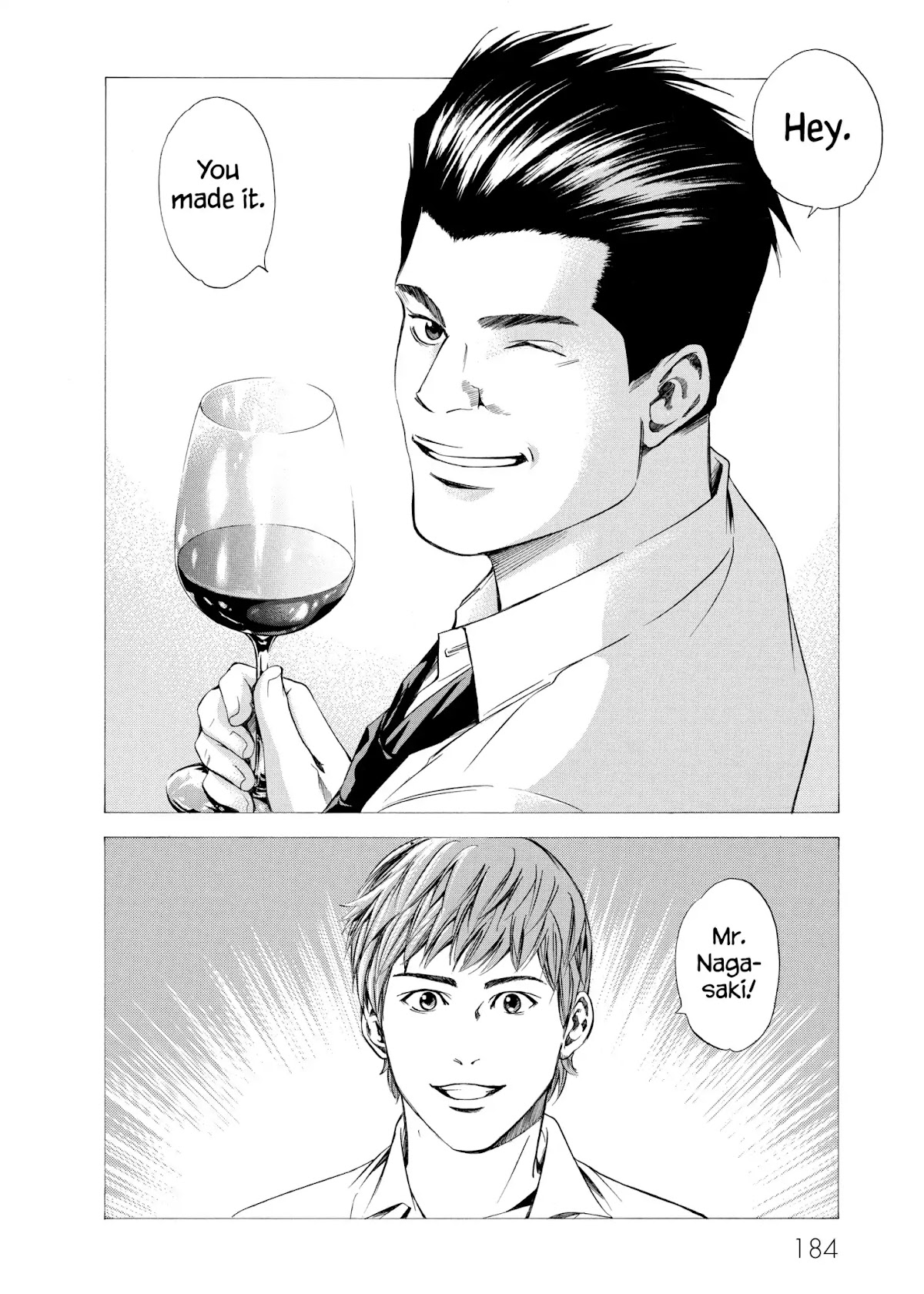 Kami no Shizuku Chapter 87 page 18 - Chapter 87: Hoping for Another Late-Night Chat