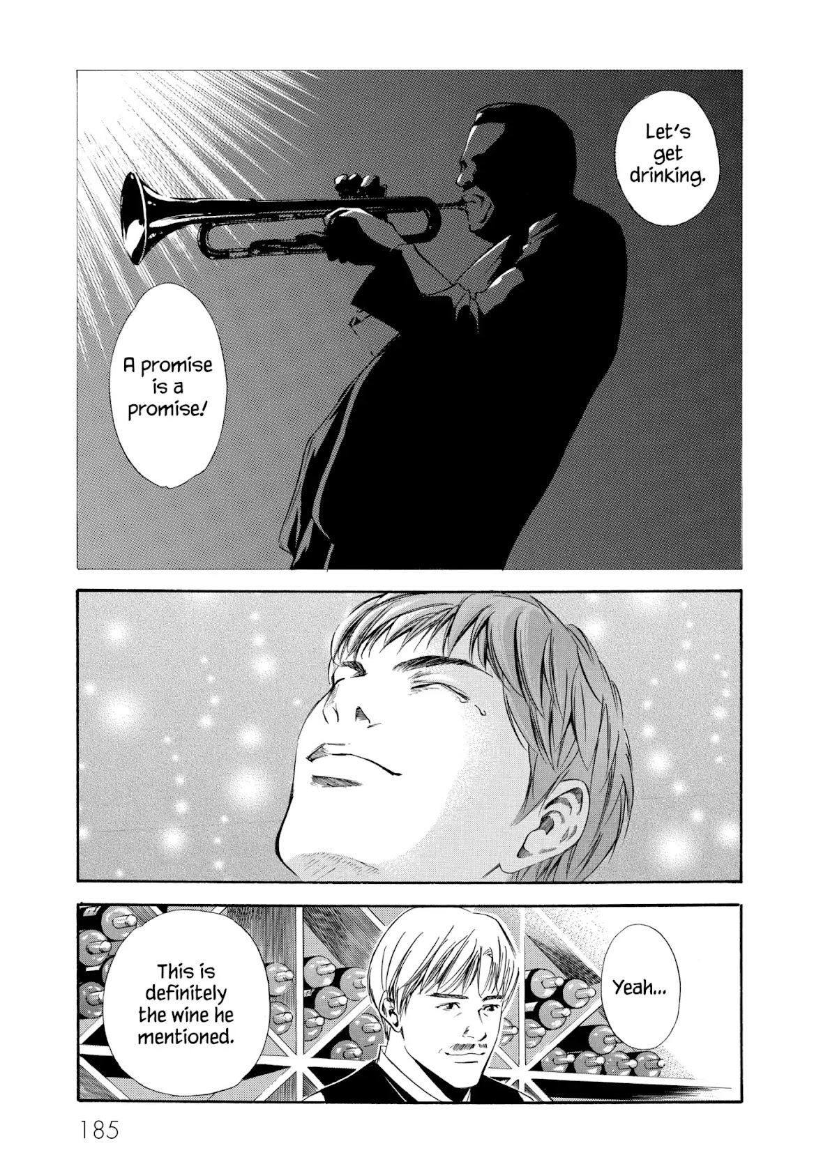 Kami no Shizuku Chapter 87 page 19 - Chapter 87: Hoping for Another Late-Night Chat