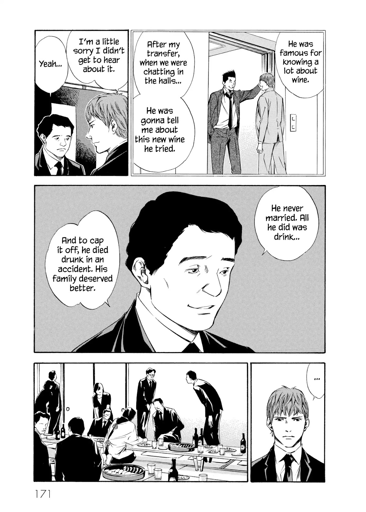 Kami no Shizuku Chapter 87 page 5 - Chapter 87: Hoping for Another Late-Night Chat