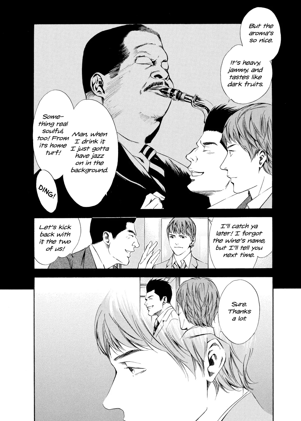 Kami no Shizuku Chapter 87 page 8 - Chapter 87: Hoping for Another Late-Night Chat