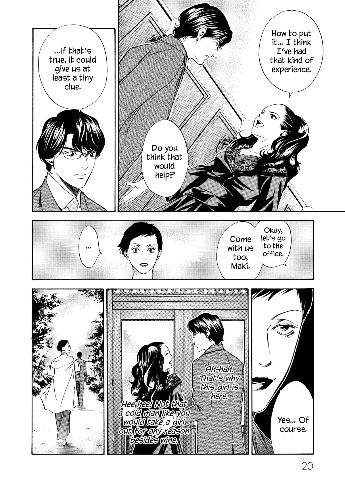 Kami no Shizuku Chapter 89 page 18 - Chapter 89: A Large Hand in a Nostalgic Land