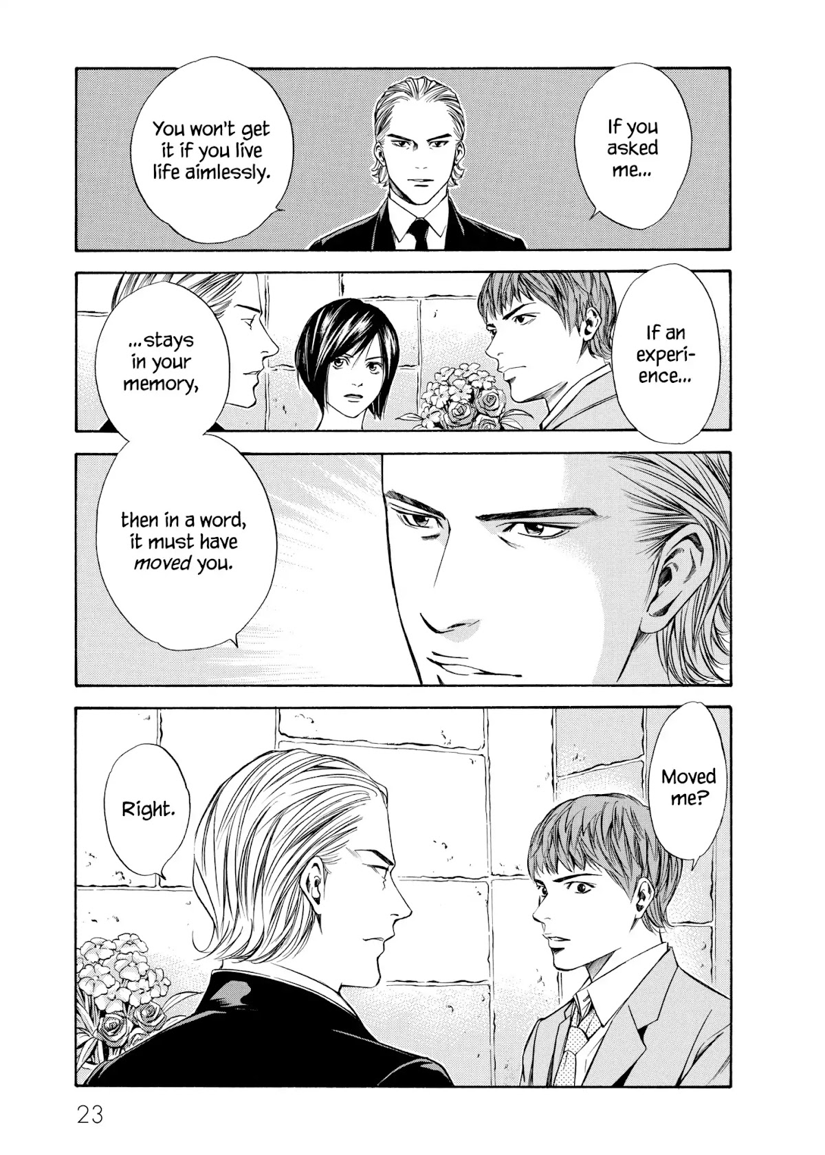 Kami no Shizuku Chapter 89 page 21 - Chapter 89: A Large Hand in a Nostalgic Land