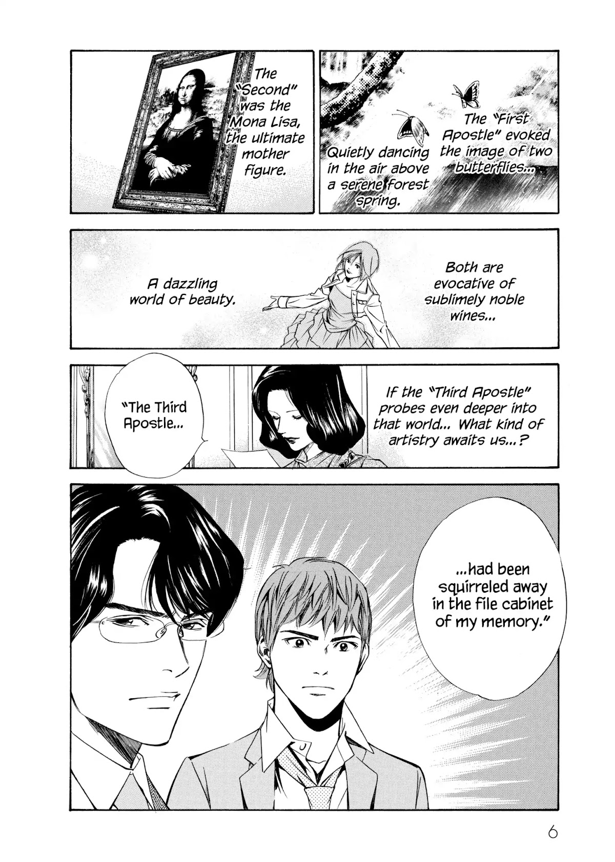 Kami no Shizuku Chapter 89 page 6 - Chapter 89: A Large Hand in a Nostalgic Land