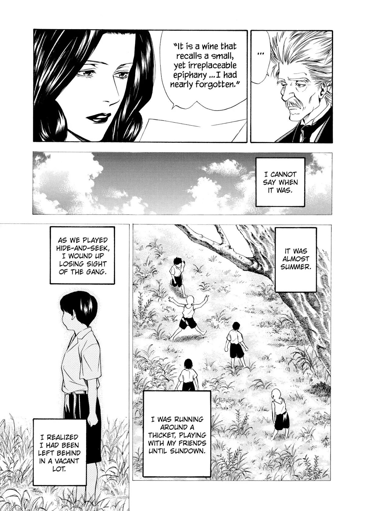 Kami no Shizuku Chapter 89 page 7 - Chapter 89: A Large Hand in a Nostalgic Land