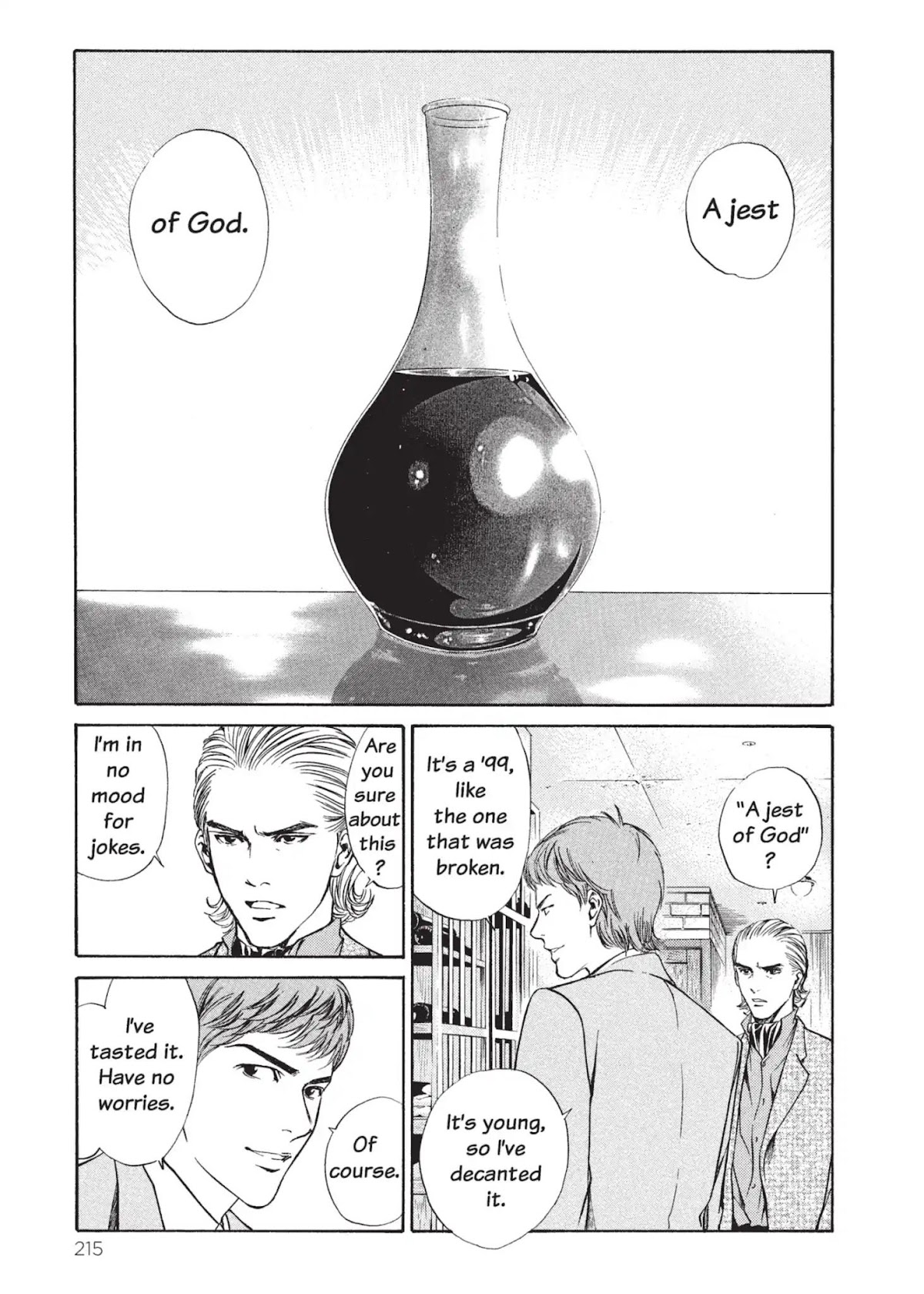 Kami no Shizuku Chapter 9 page 1 - Chapter 9: Draining the Glass of Reunion