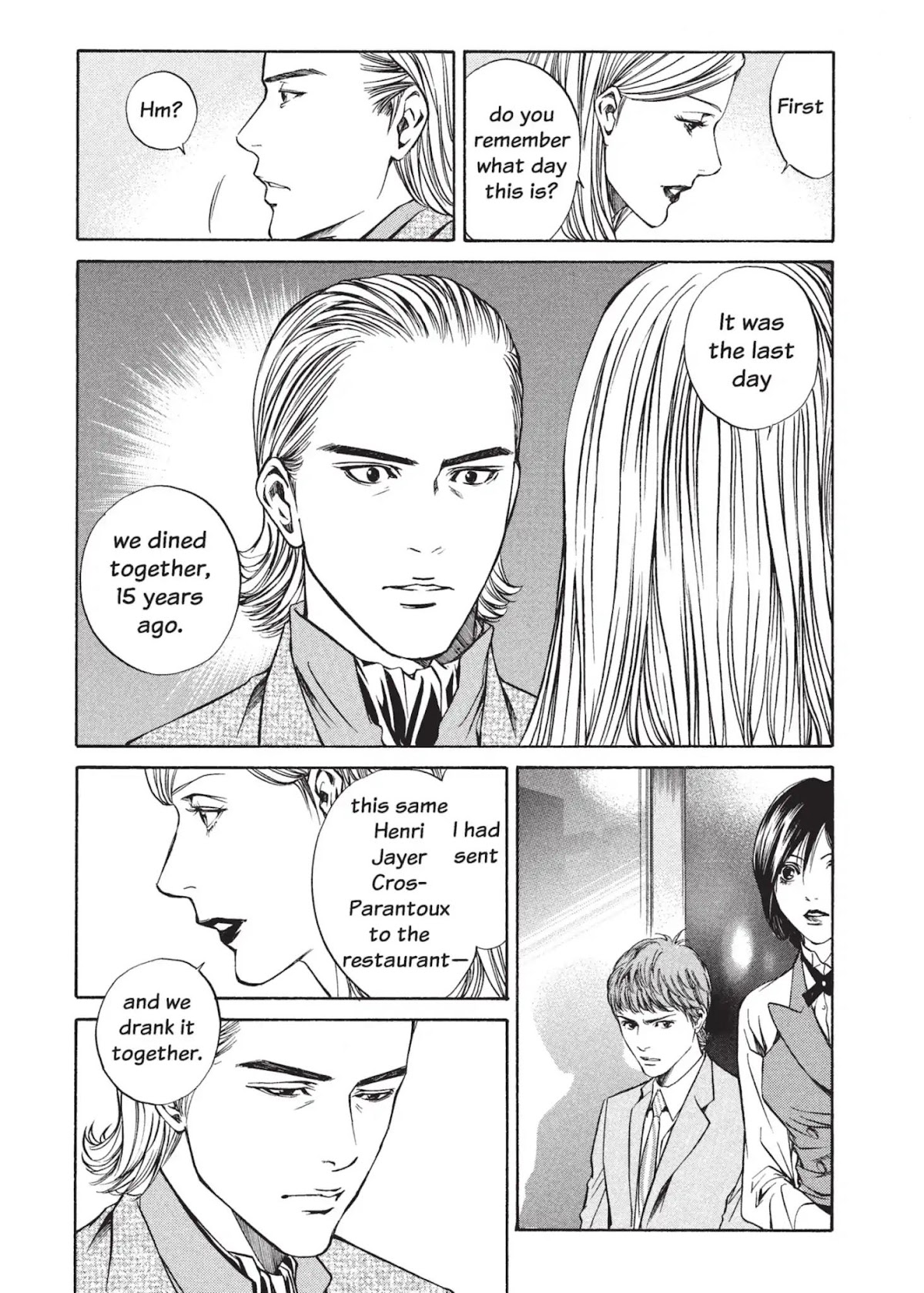 Kami no Shizuku Chapter 9 page 11 - Chapter 9: Draining the Glass of Reunion