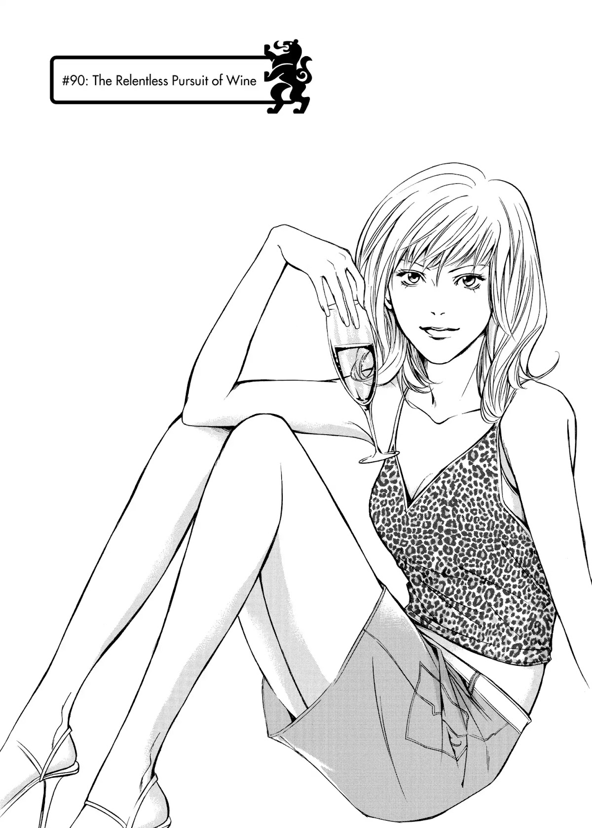 Kami no Shizuku Chapter 90 page 1 - Chapter 90: The Relentless Pursuit of Wine