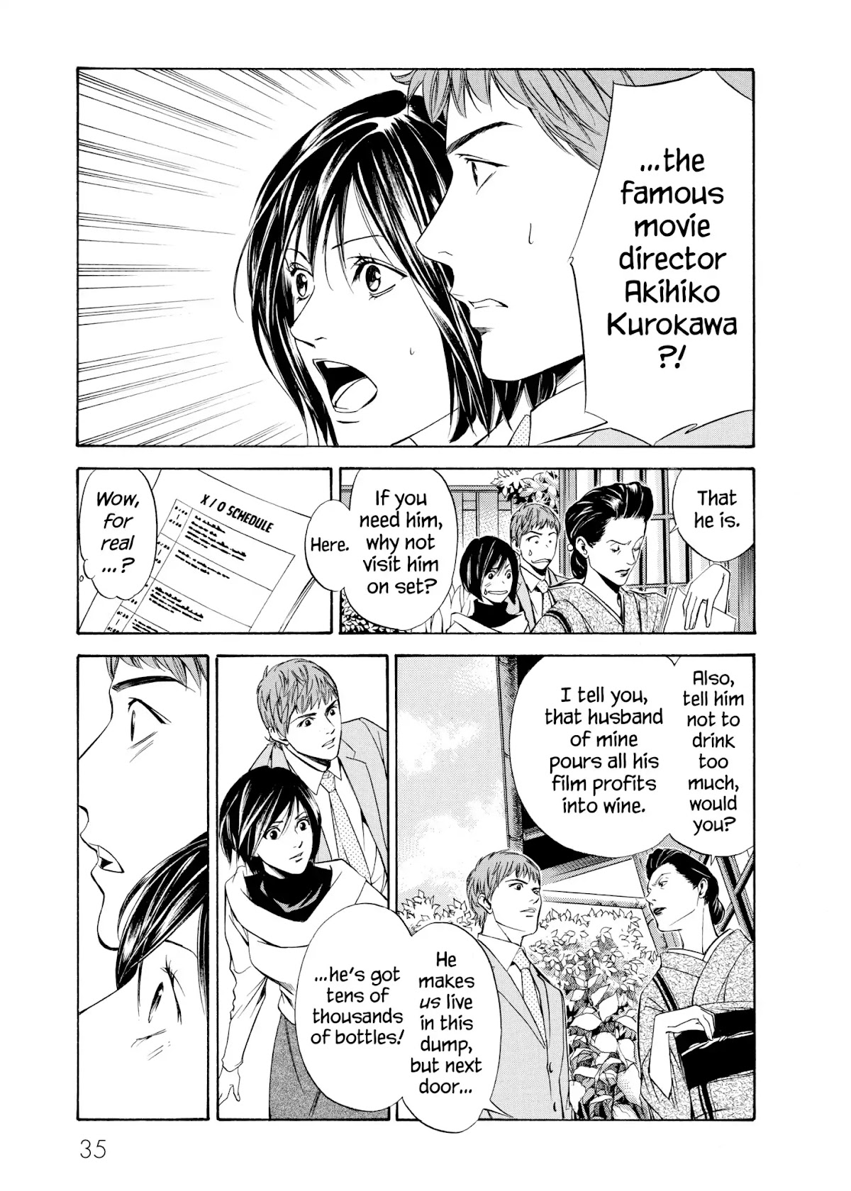 Kami no Shizuku Chapter 90 page 11 - Chapter 90: The Relentless Pursuit of Wine