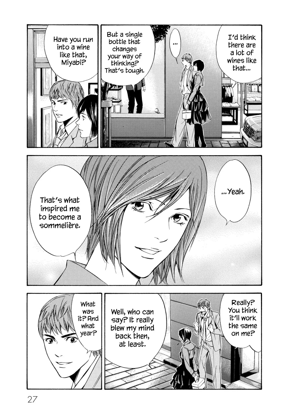 Kami no Shizuku Chapter 90 page 3 - Chapter 90: The Relentless Pursuit of Wine