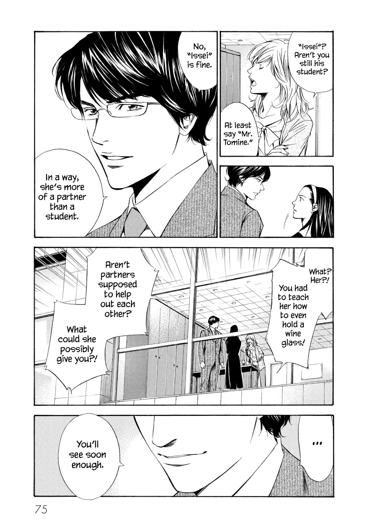 Kami no Shizuku Chapter 92 page 11 - Chapter 92: In Search of the Banished Palte