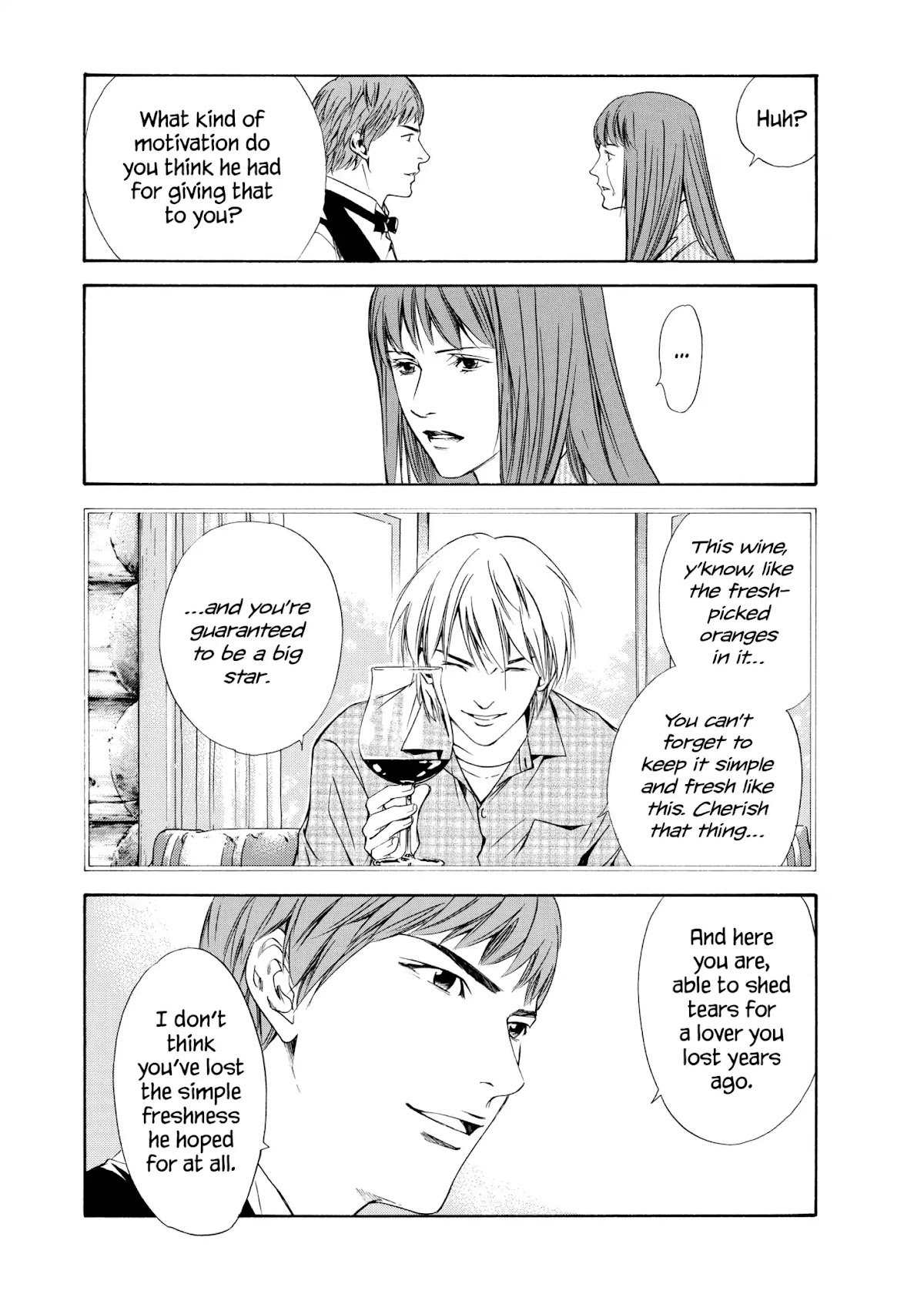 Kami no Shizuku Chapter 93 page 18 - Chapter 93: Bringing the Sweet Days of Youth to a Close