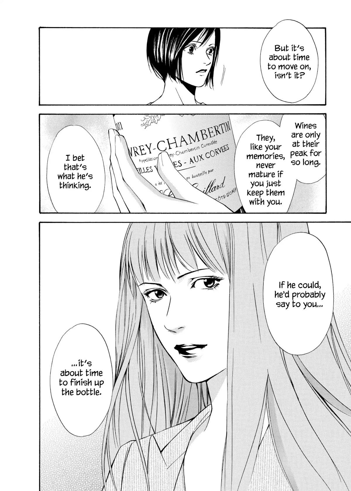 Kami no Shizuku Chapter 93 page 19 - Chapter 93: Bringing the Sweet Days of Youth to a Close