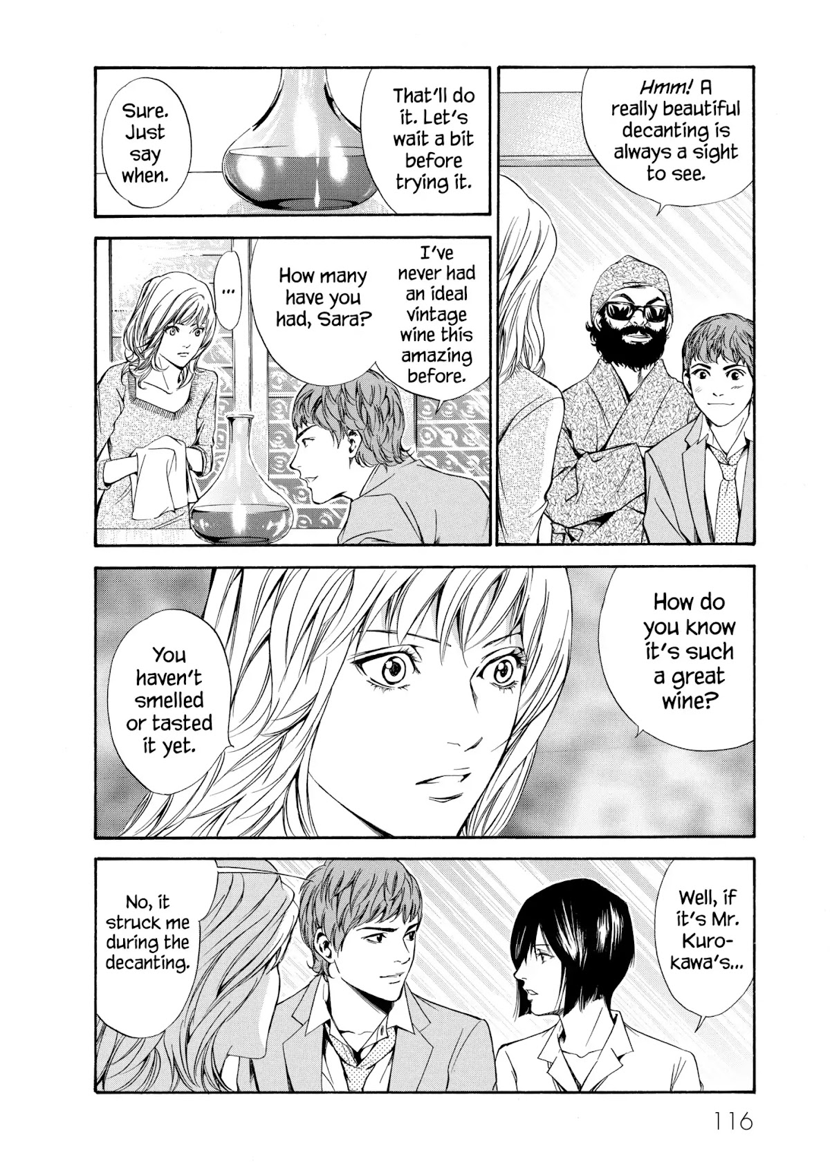 Kami no Shizuku Chapter 94 page 10 - Chapter 94: A Sense of Journey to Come