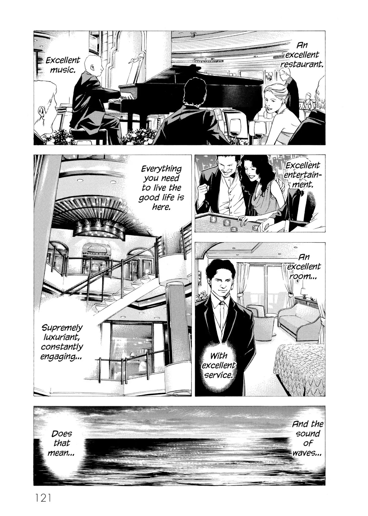 Kami no Shizuku Chapter 94 page 15 - Chapter 94: A Sense of Journey to Come