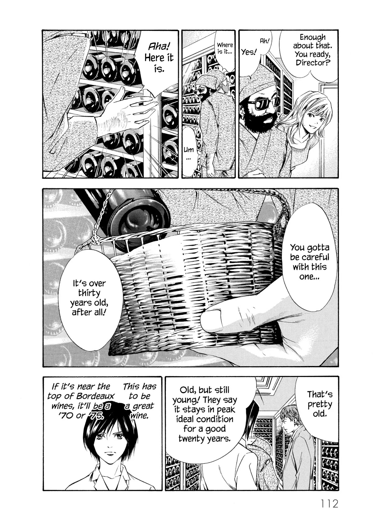 Kami no Shizuku Chapter 94 page 6 - Chapter 94: A Sense of Journey to Come