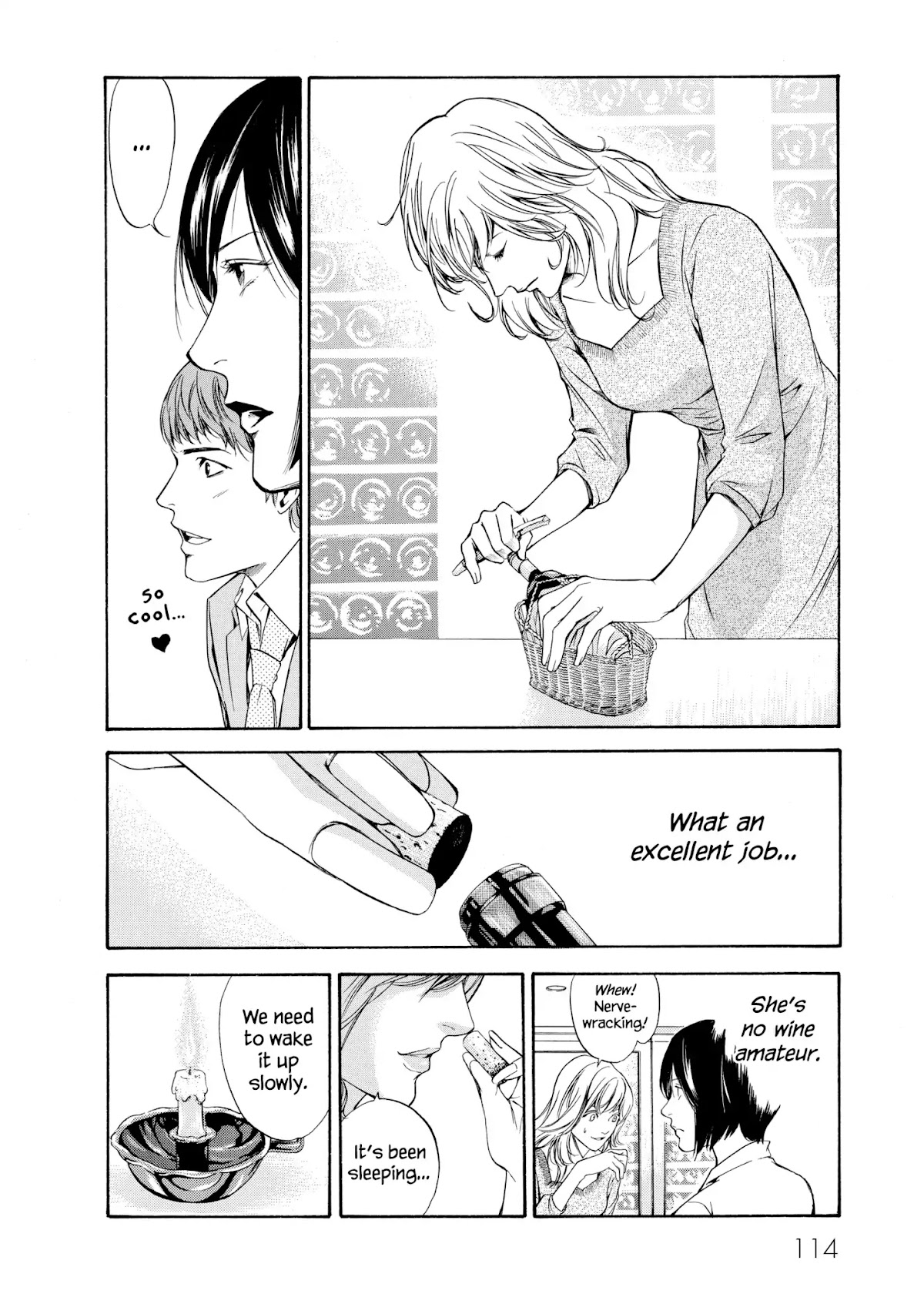 Kami no Shizuku Chapter 94 page 8 - Chapter 94: A Sense of Journey to Come