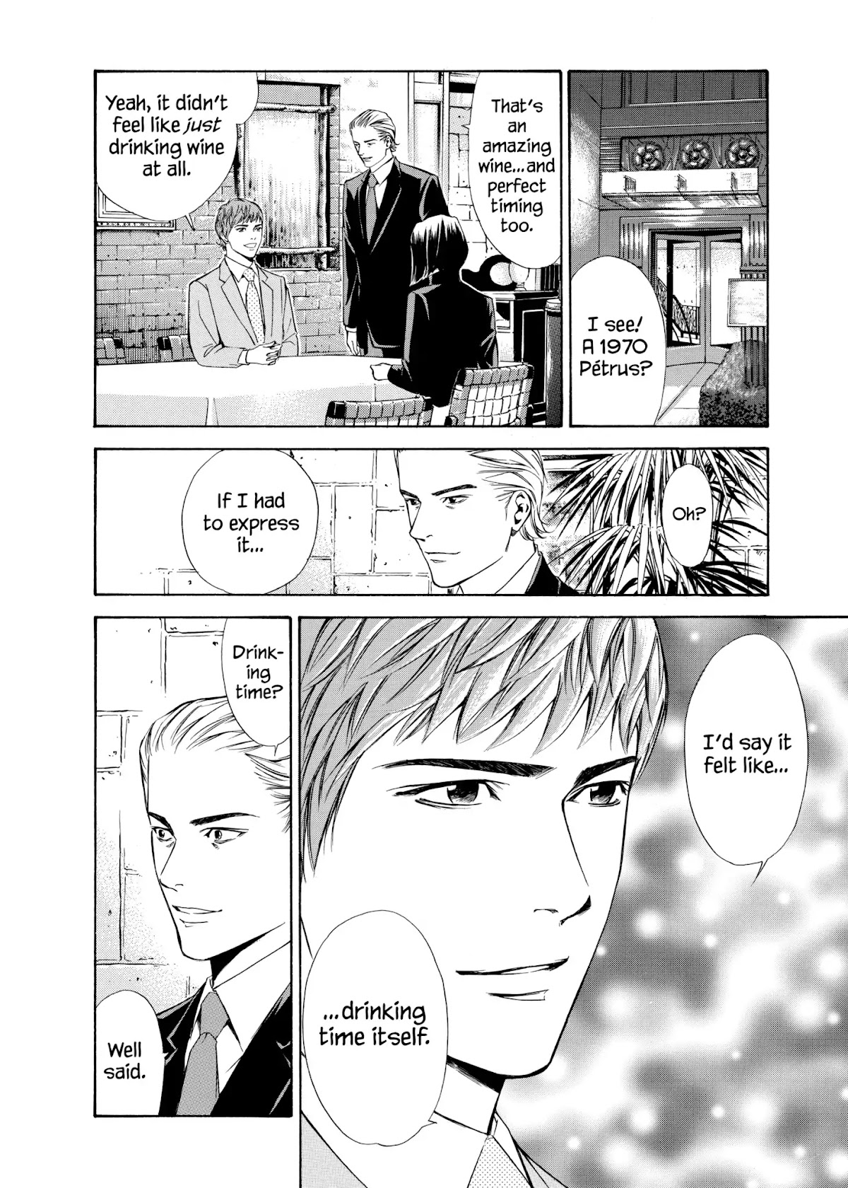 Kami no Shizuku Chapter 95 page 11 - Chapter 95: Feeling the Passage of Decades