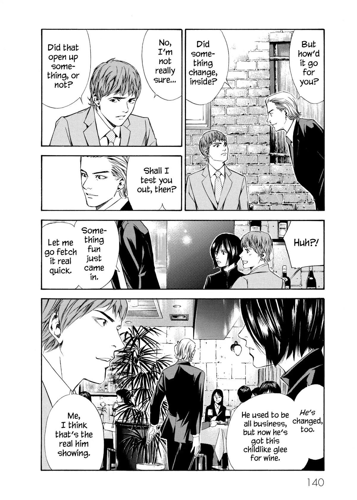 Kami no Shizuku Chapter 95 page 13 - Chapter 95: Feeling the Passage of Decades