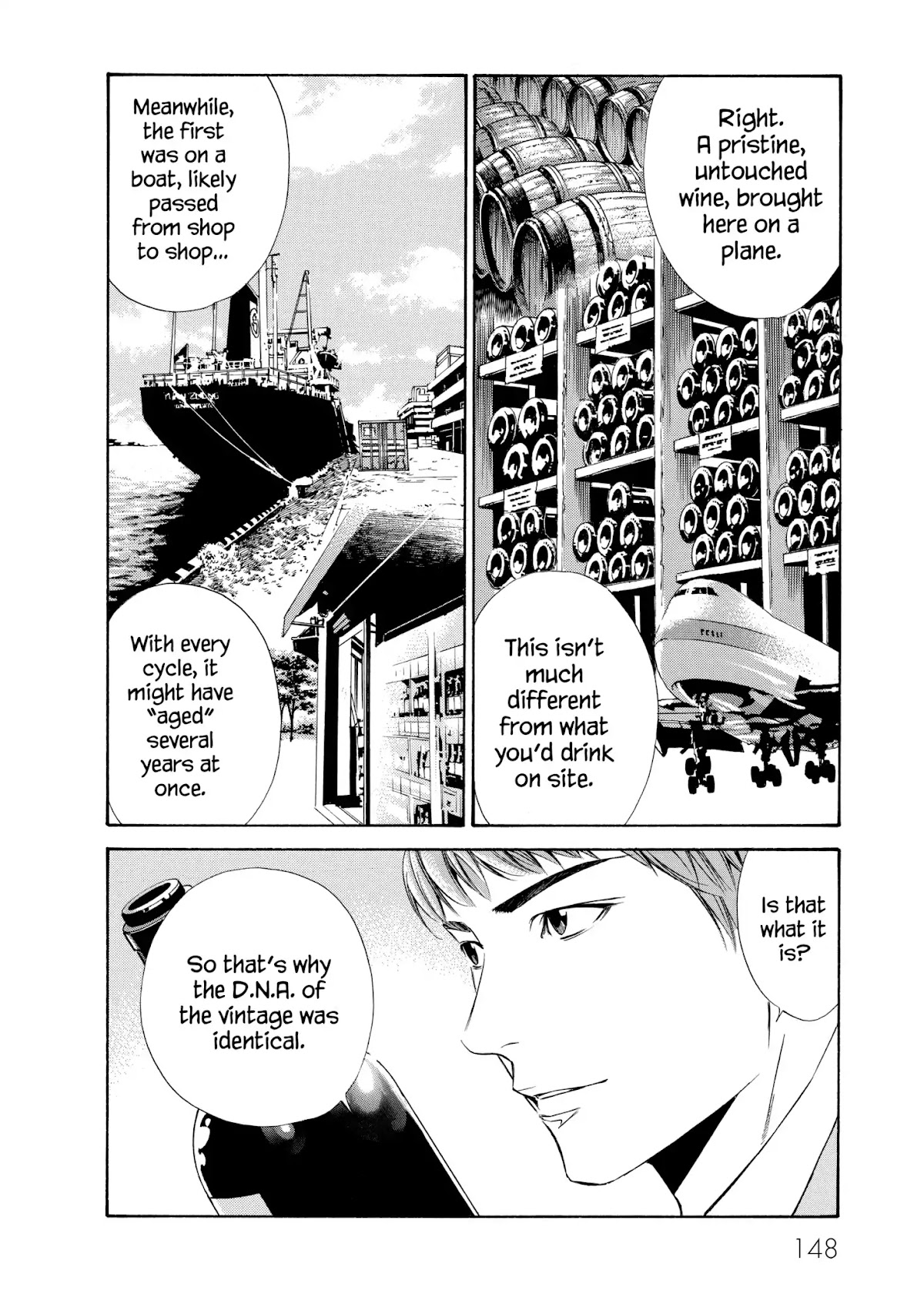 Kami no Shizuku Chapter 95 page 21 - Chapter 95: Feeling the Passage of Decades