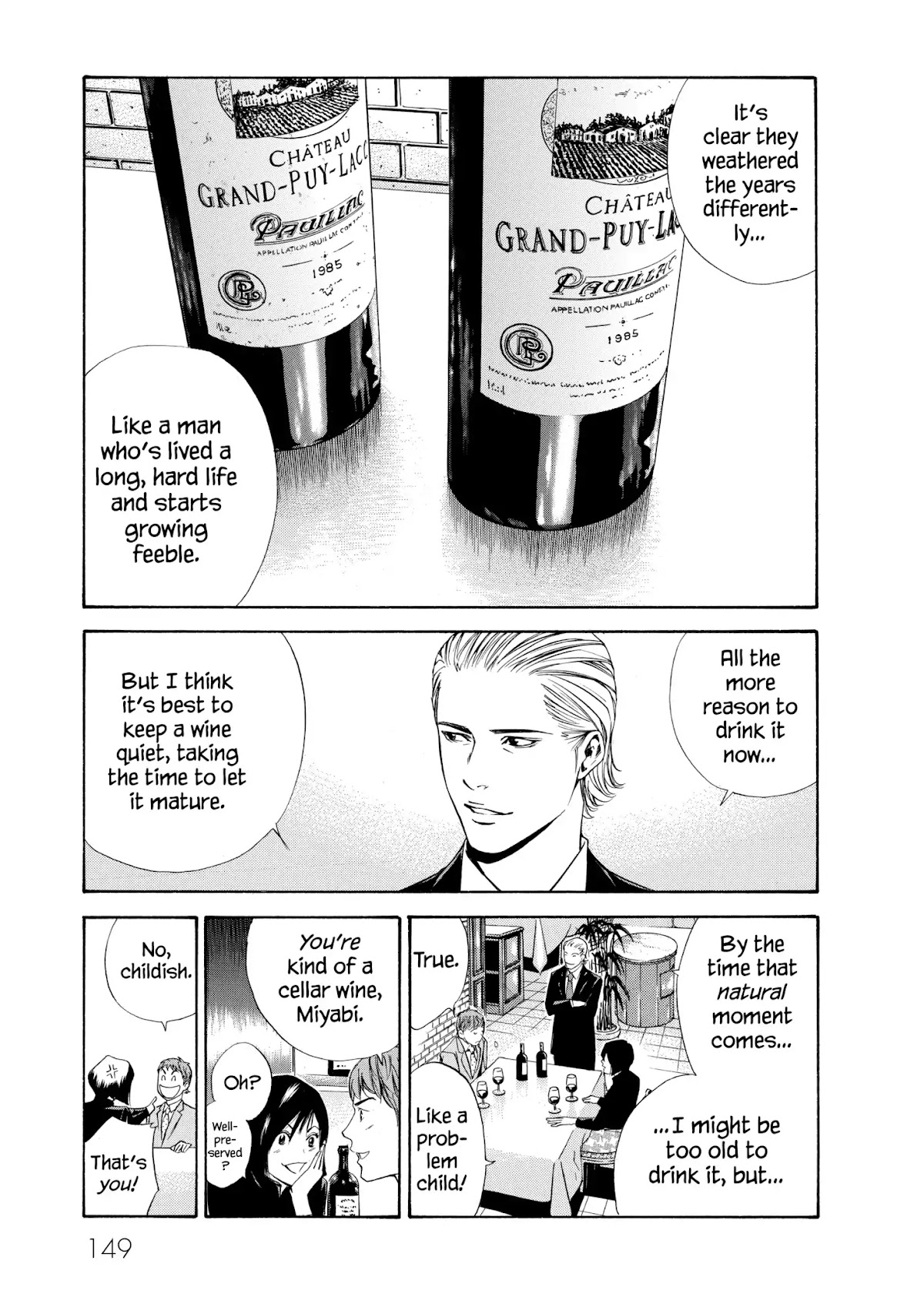 Kami no Shizuku Chapter 95 page 22 - Chapter 95: Feeling the Passage of Decades