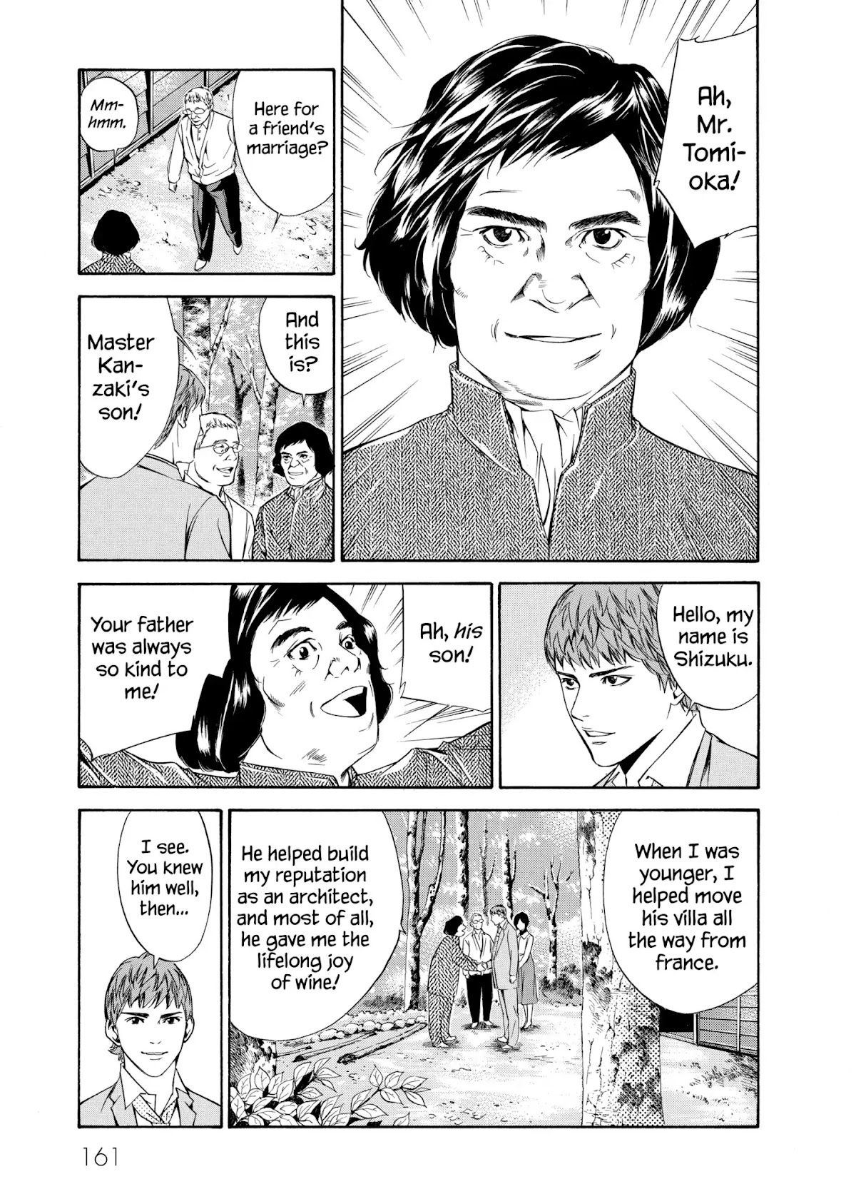 Kami no Shizuku Chapter 96 page 11 - Chapter 96: A Place Filled with Familiar and Non