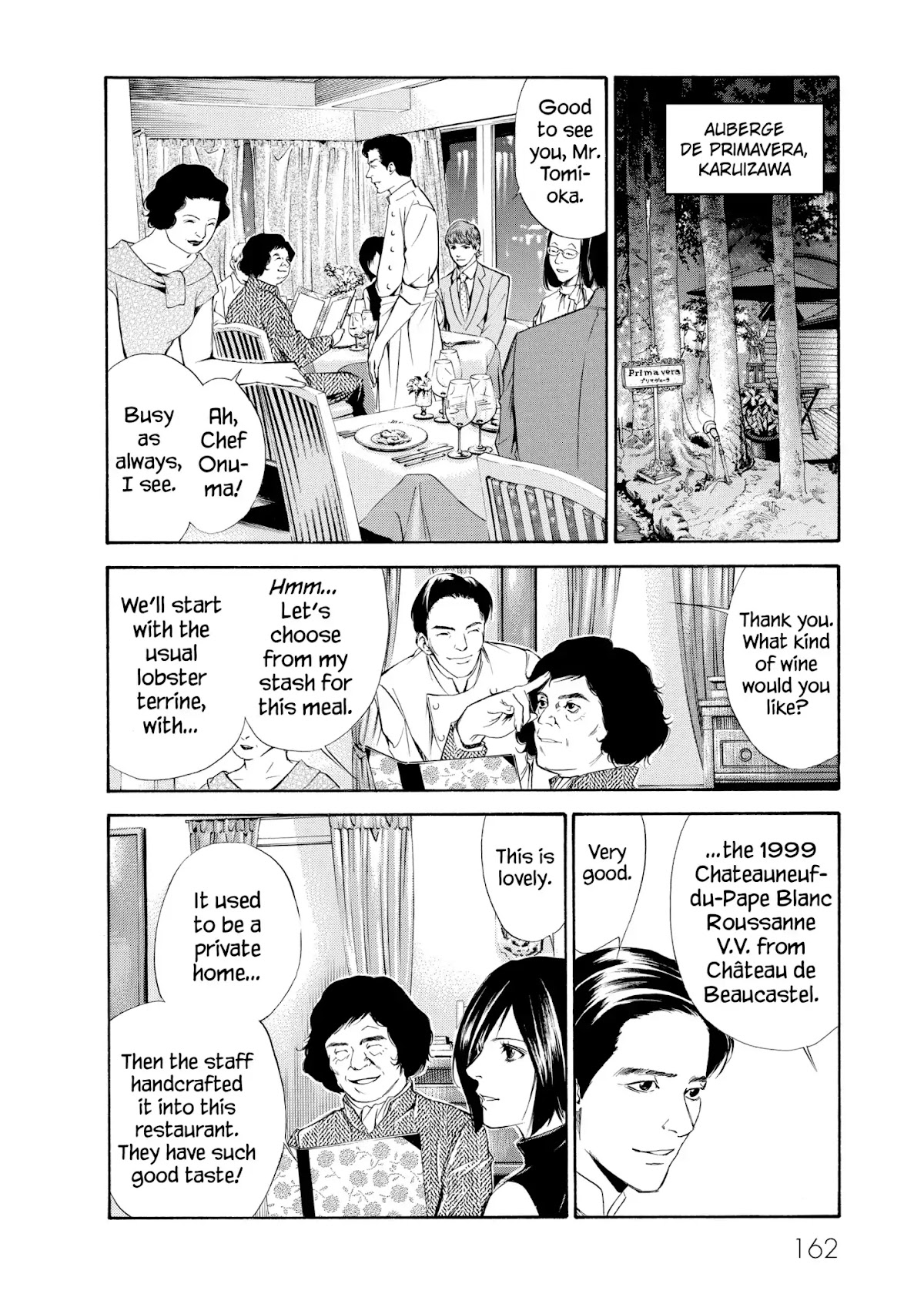 Kami no Shizuku Chapter 96 page 12 - Chapter 96: A Place Filled with Familiar and Non