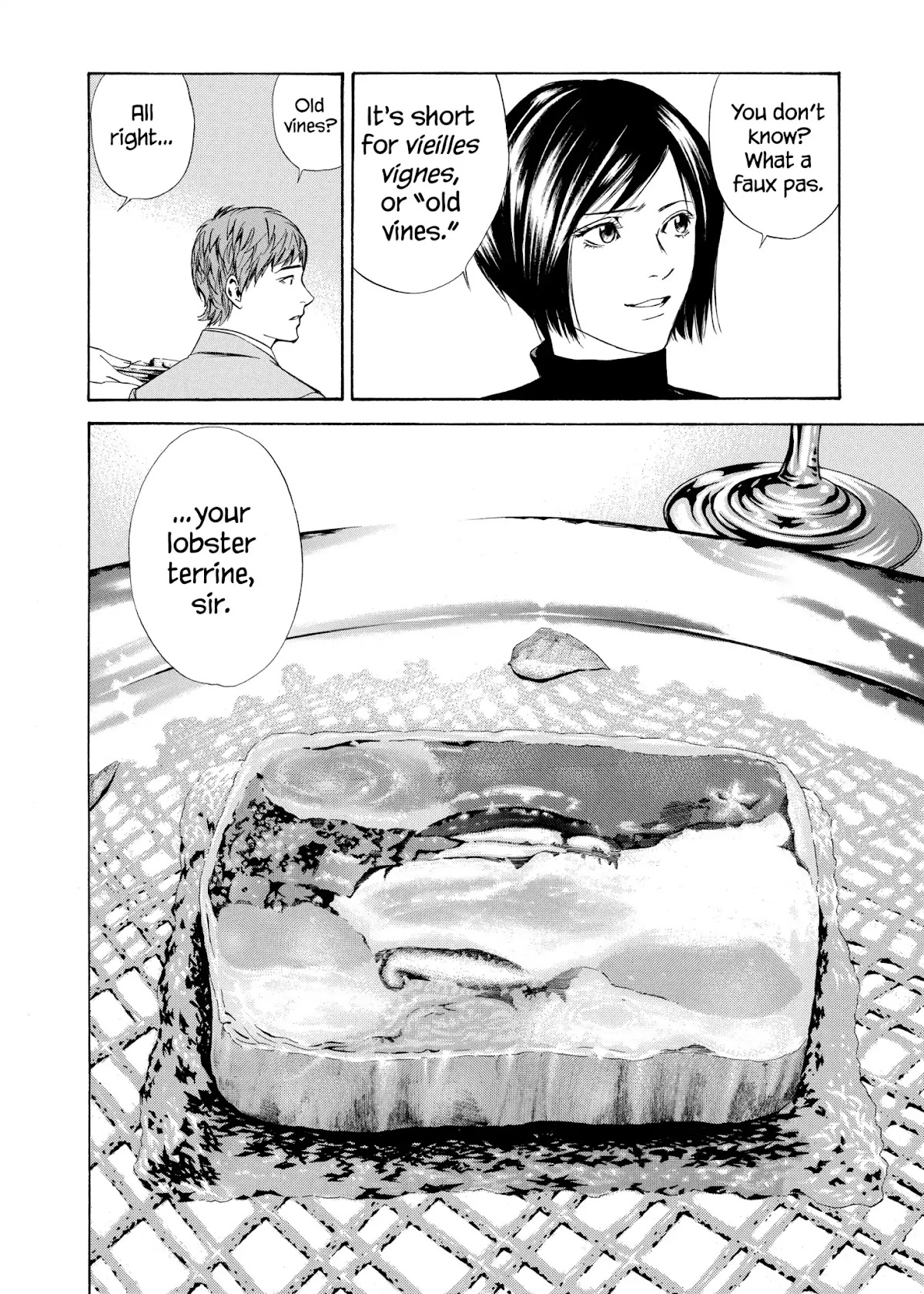Kami no Shizuku Chapter 96 page 14 - Chapter 96: A Place Filled with Familiar and Non