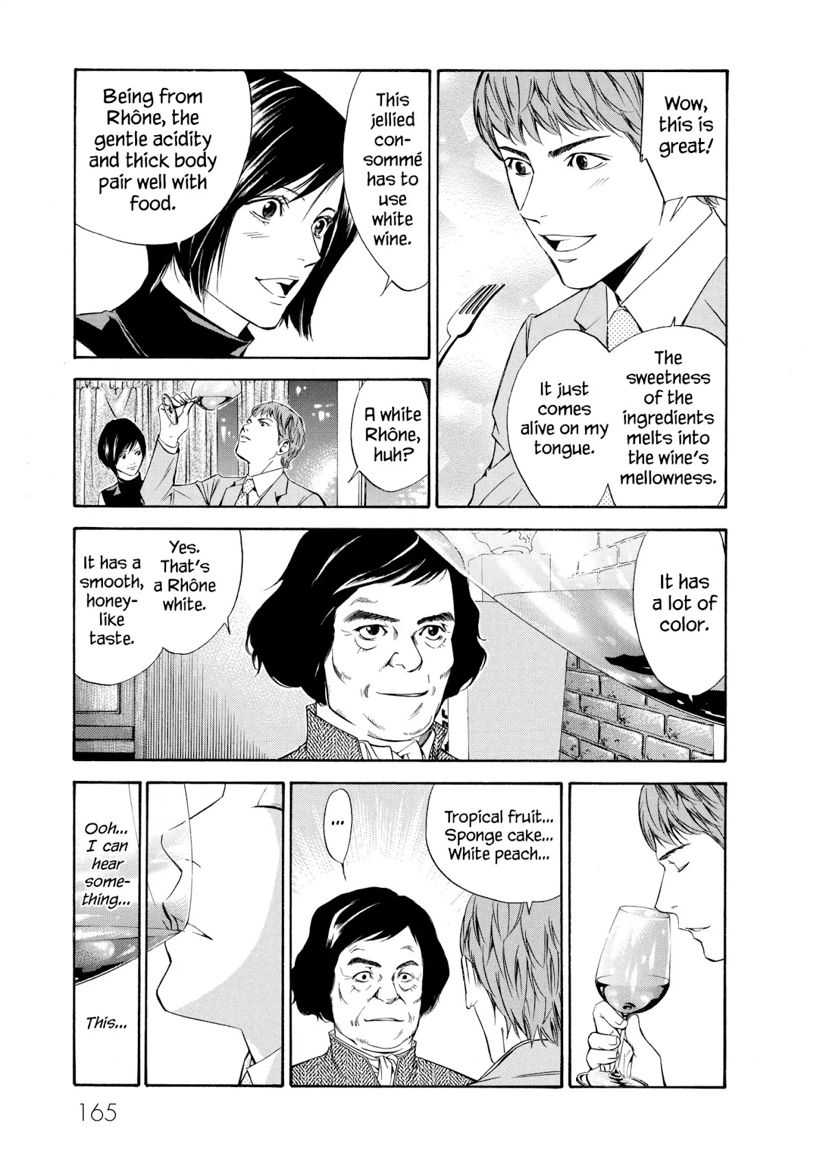 Kami no Shizuku Chapter 96 page 15 - Chapter 96: A Place Filled with Familiar and Non