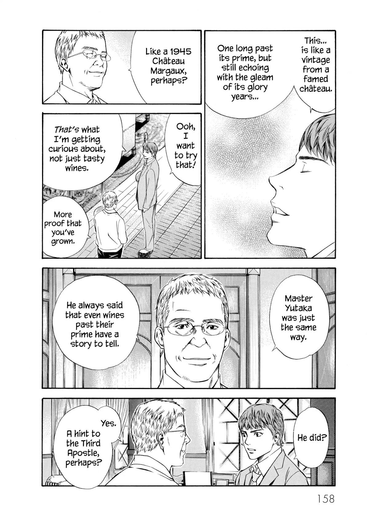 Kami no Shizuku Chapter 96 page 8 - Chapter 96: A Place Filled with Familiar and Non