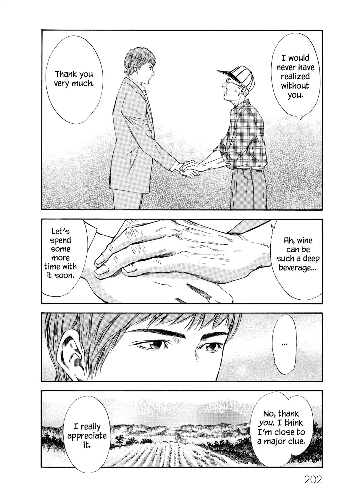 Kami no Shizuku Chapter 98 page 12 - Chapter 98: Connecting the Future, Connected to the Past