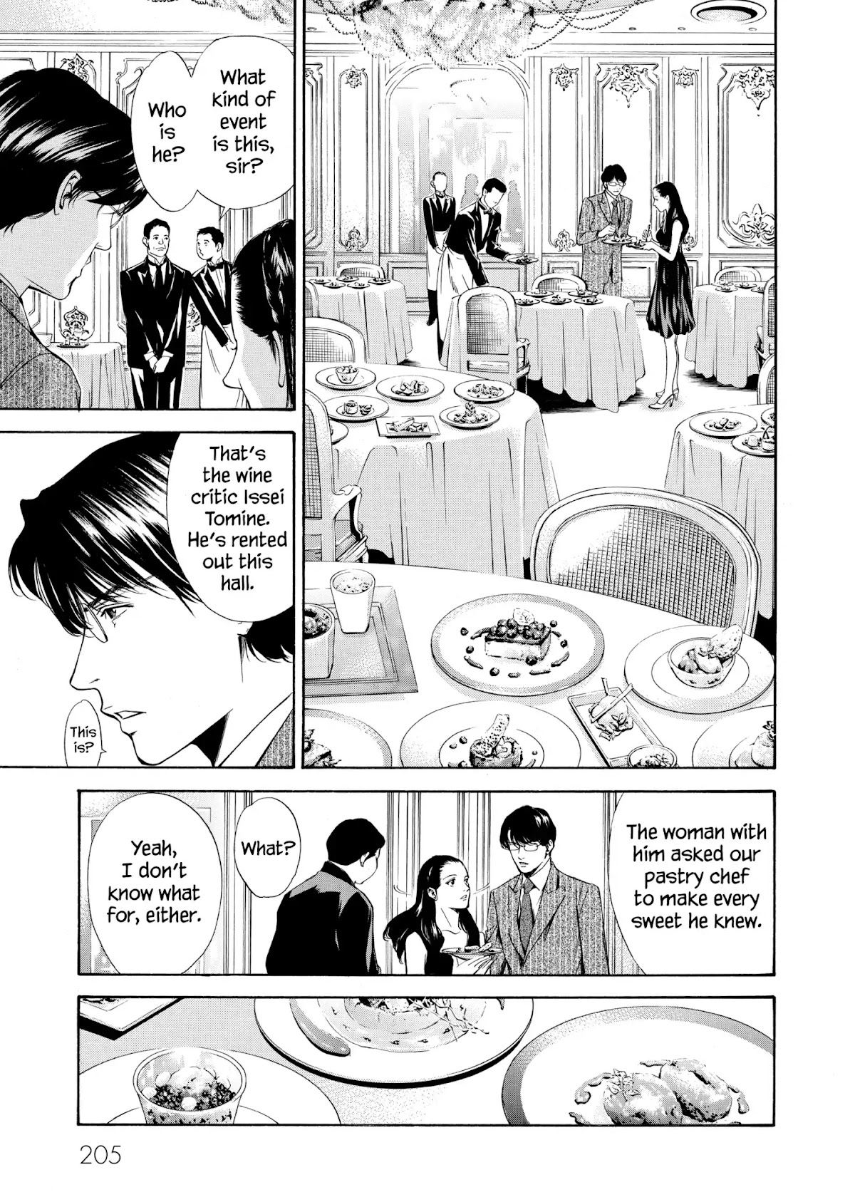 Kami no Shizuku Chapter 98 page 15 - Chapter 98: Connecting the Future, Connected to the Past