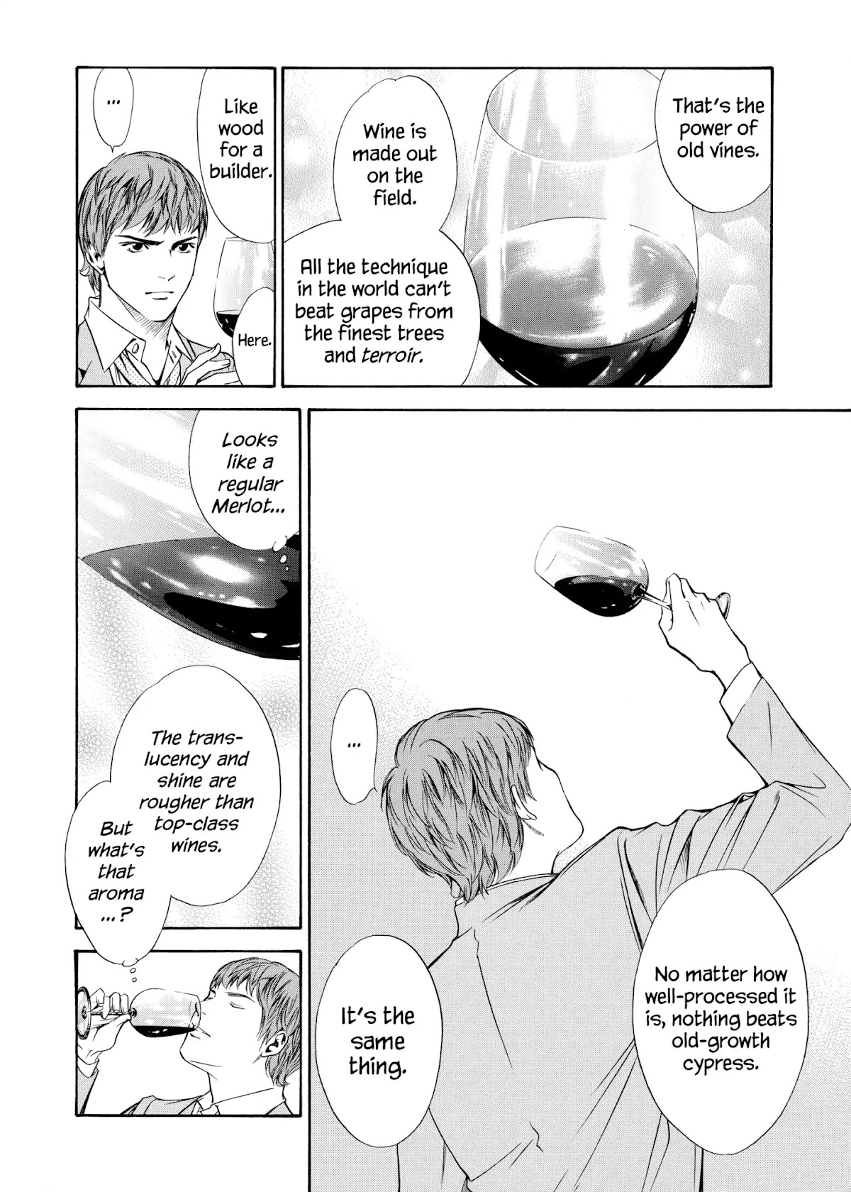 Kami no Shizuku Chapter 98 page 4 - Chapter 98: Connecting the Future, Connected to the Past