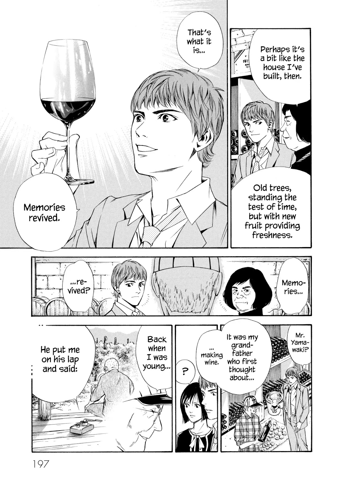 Kami no Shizuku Chapter 98 page 7 - Chapter 98: Connecting the Future, Connected to the Past