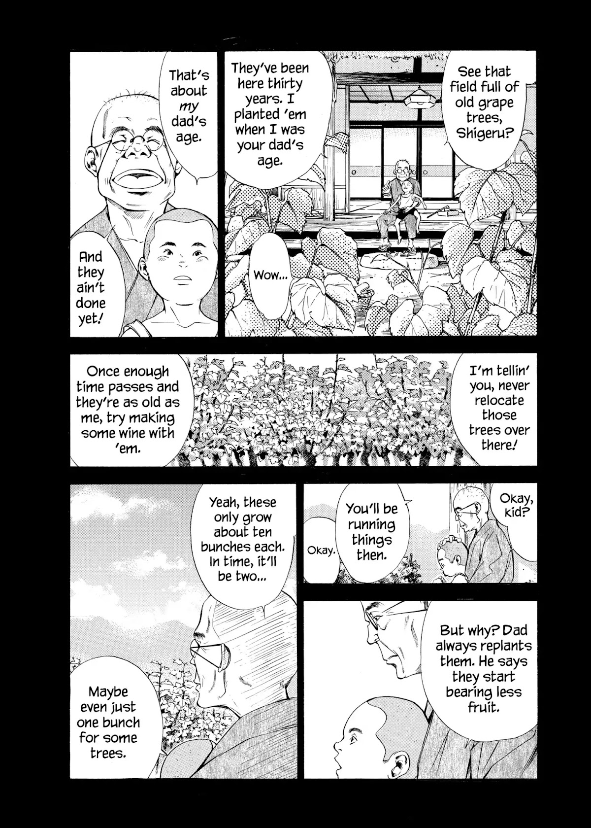 Kami no Shizuku Chapter 98 page 8 - Chapter 98: Connecting the Future, Connected to the Past