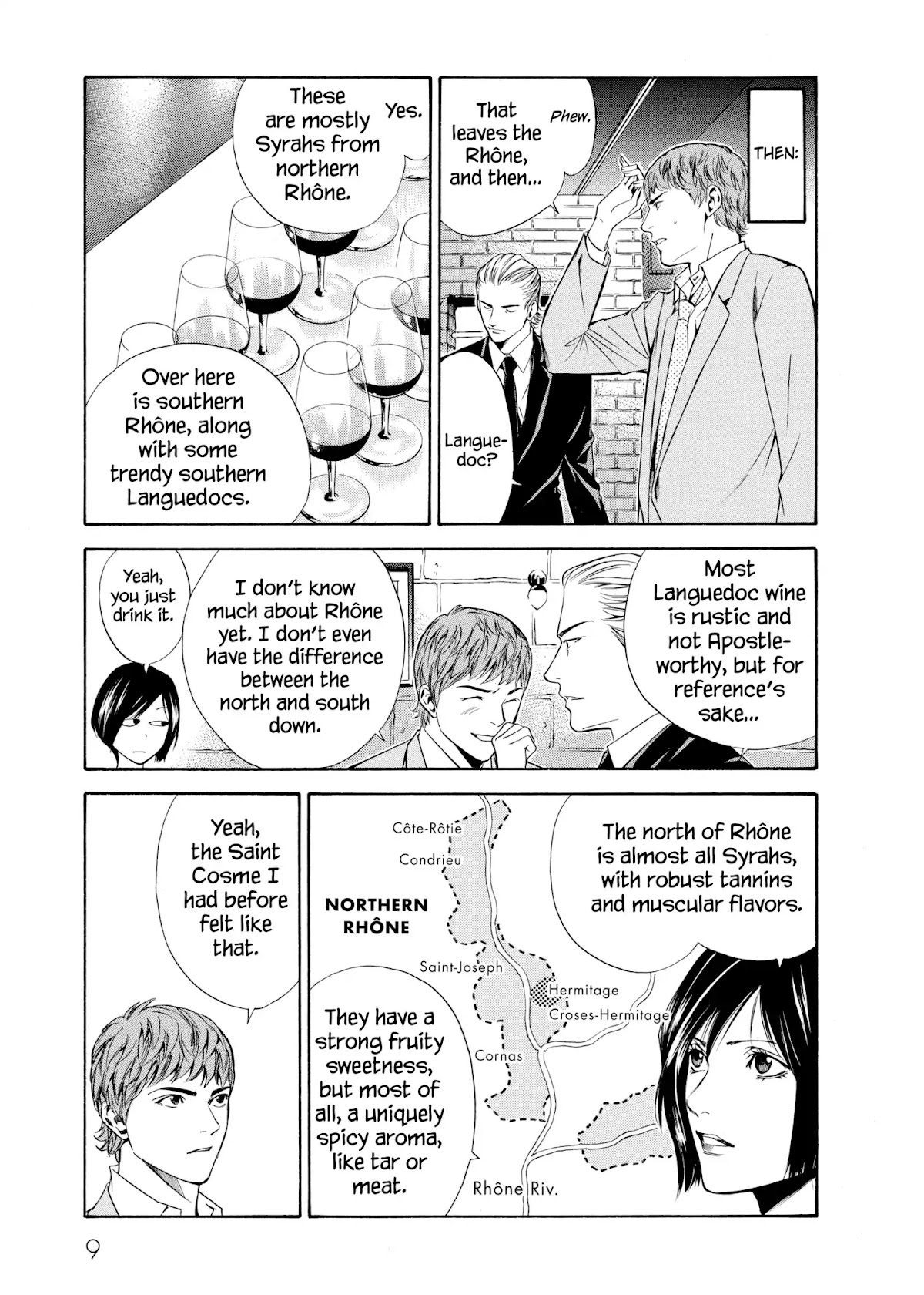 Kami no Shizuku Chapter 99 page 10 - Chapter 99: Restive Nights, Reassured Mornings