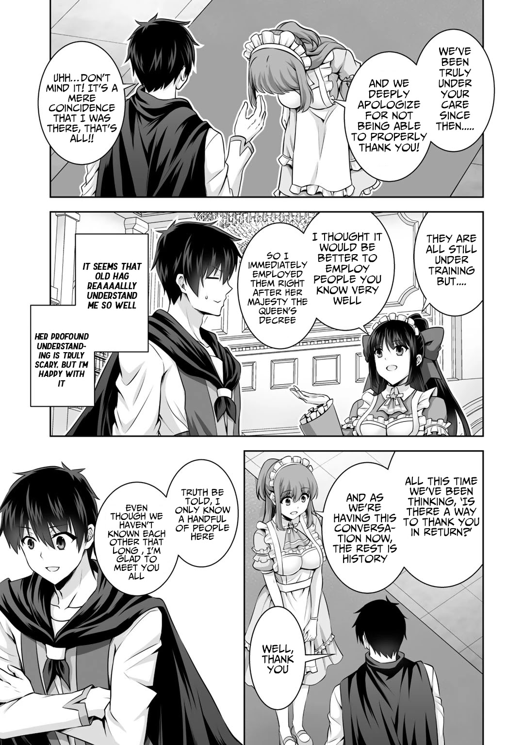 Kami no Techigai de Shindara Zumi de Isekai ni Hourikomare Mashita Chapter 11 page 12 - Chapter 11
